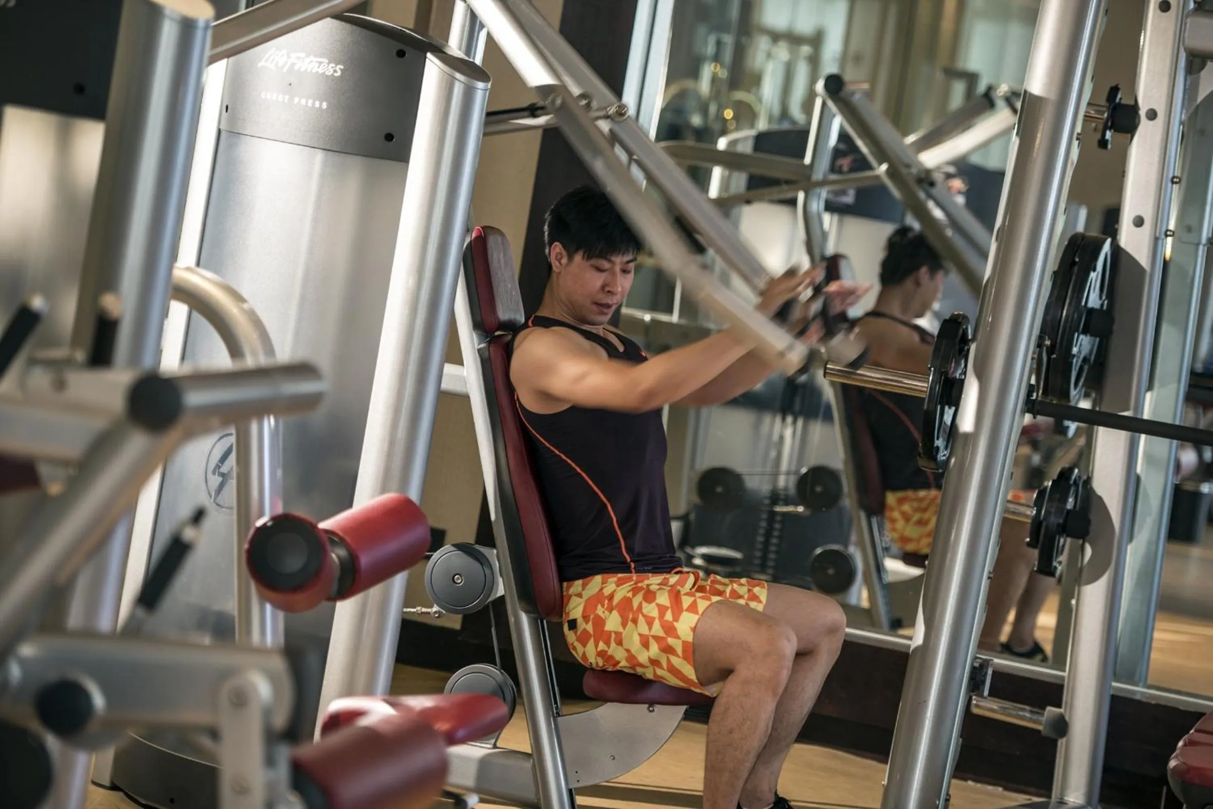 Fitness centre/facilities in InterContinental Shijiazhuang by IHG