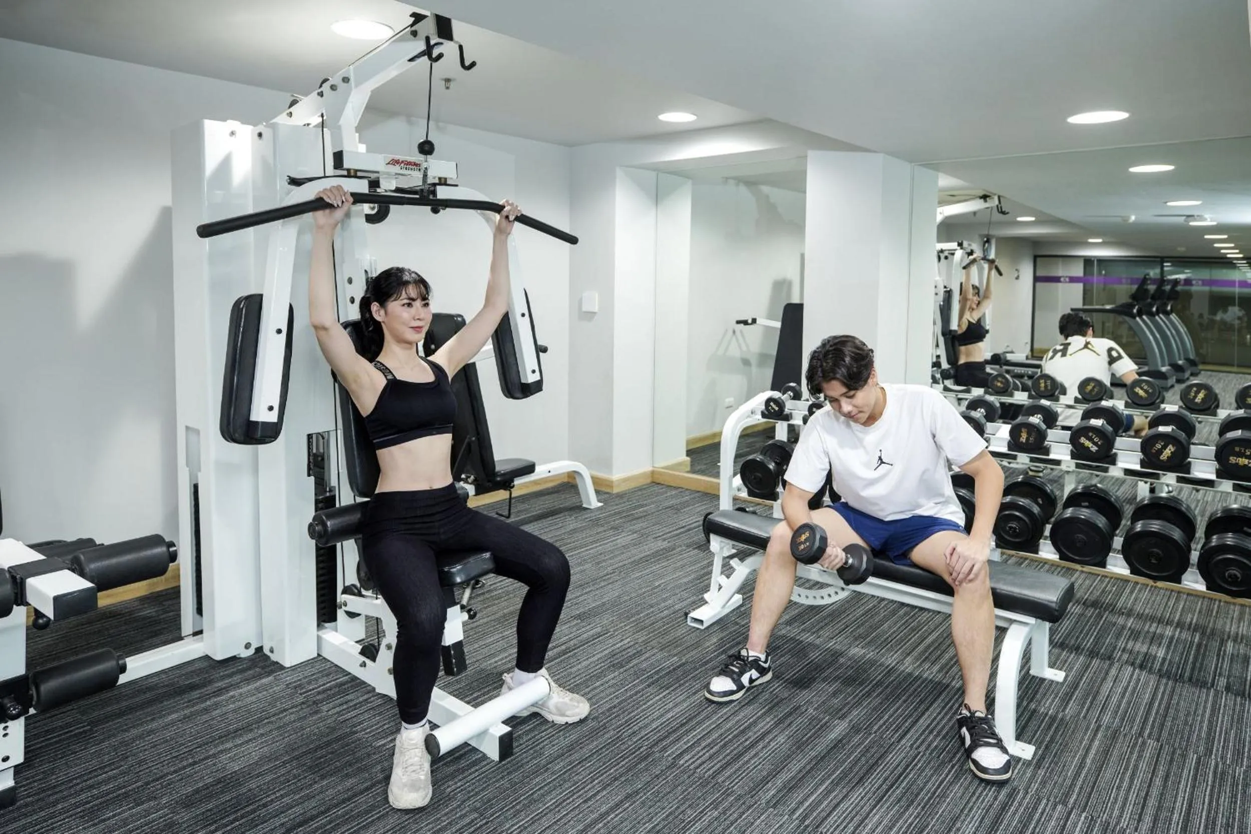 Fitness centre/facilities in TK Palace Hotel & Convention Bangkok