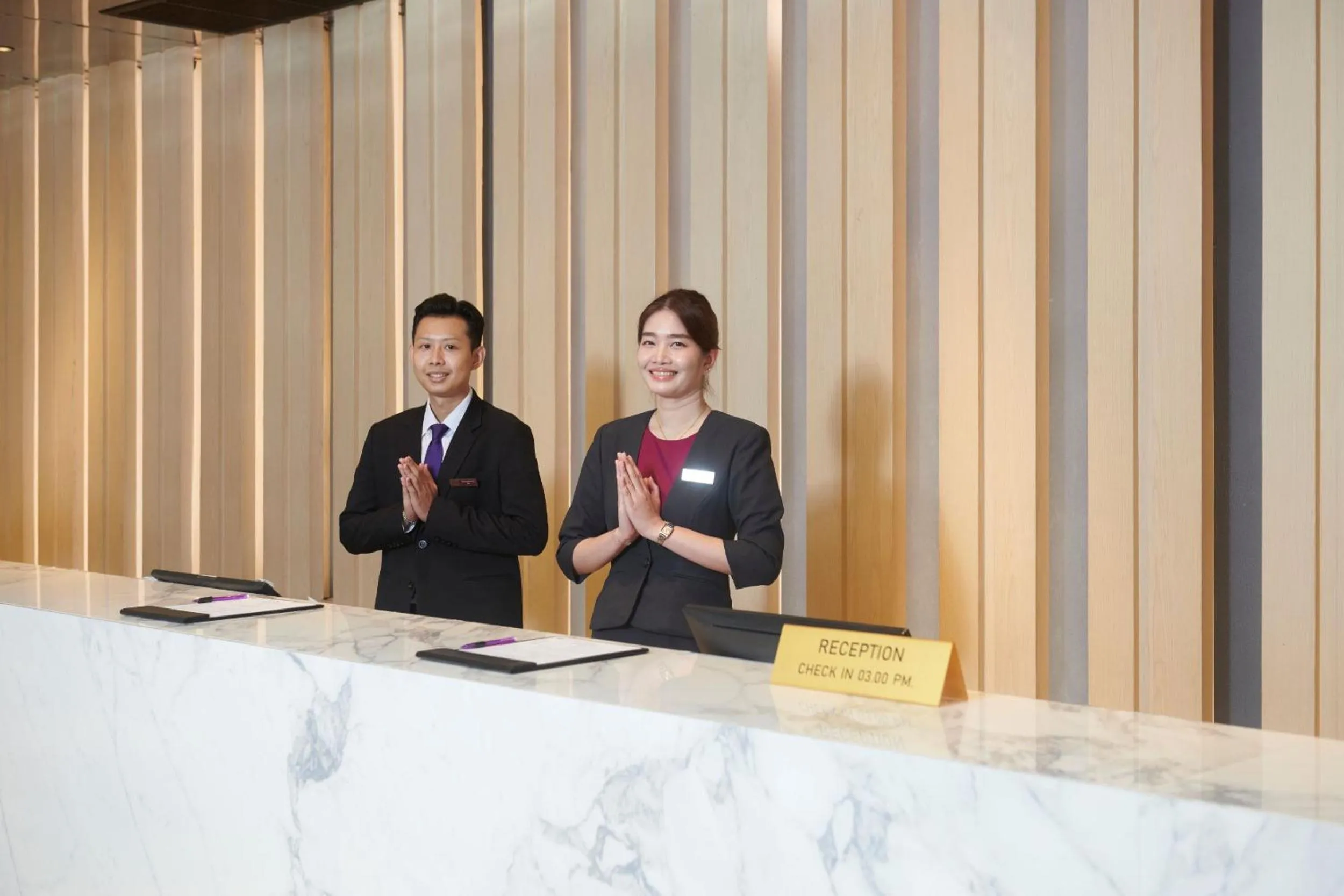 Lobby or reception in TK Palace Hotel & Convention Bangkok