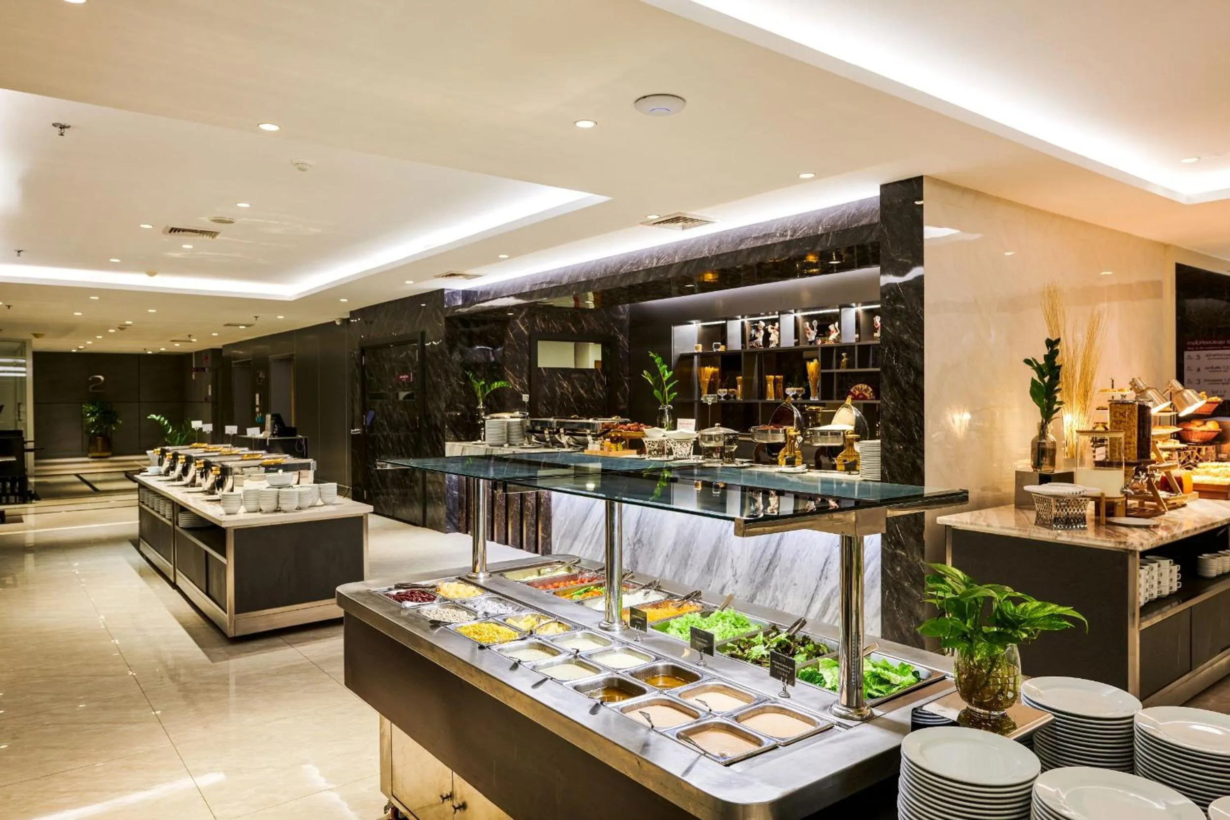 Breakfast in TK Palace Hotel & Convention Bangkok