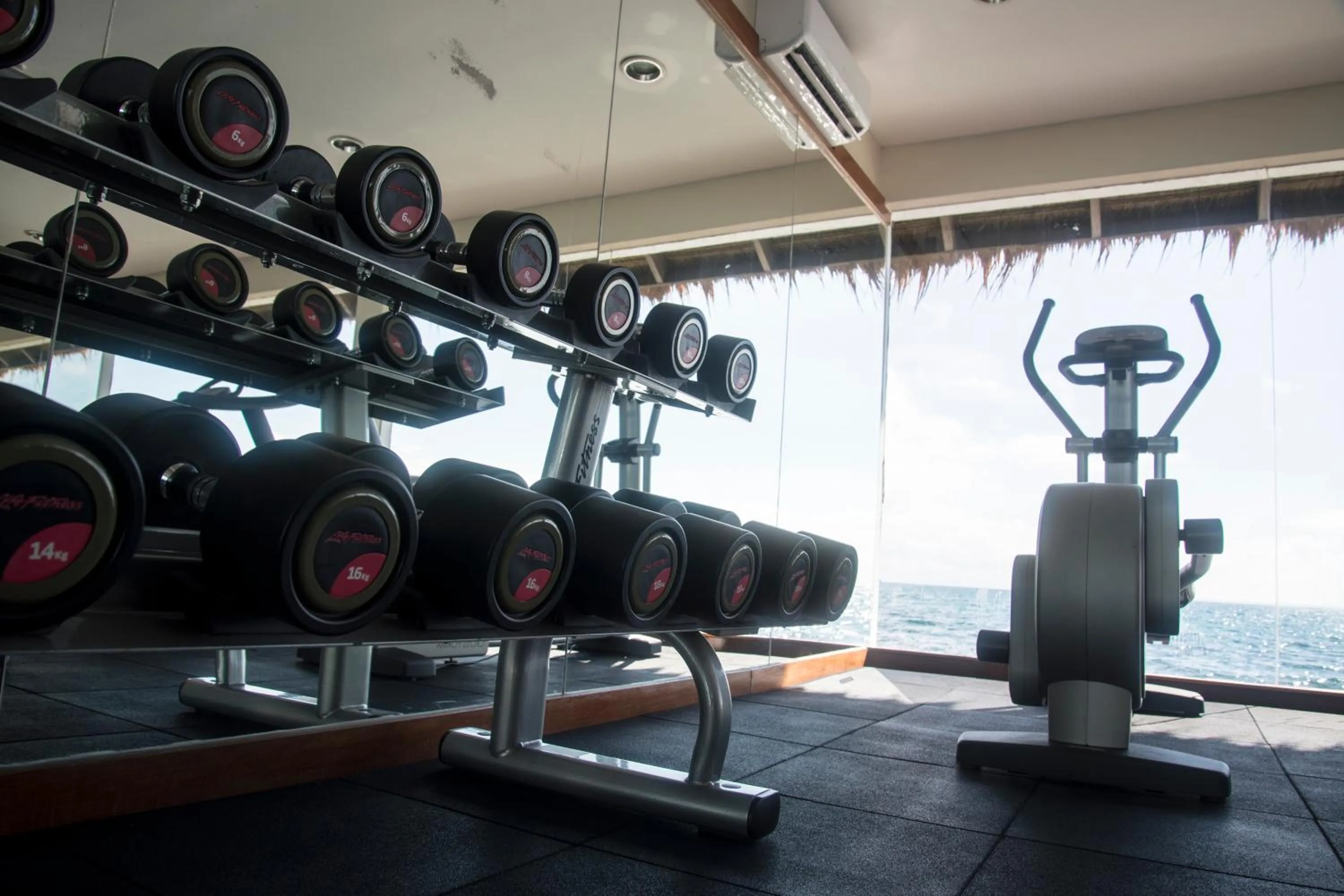 Fitness centre/facilities in Song Saa Private Island