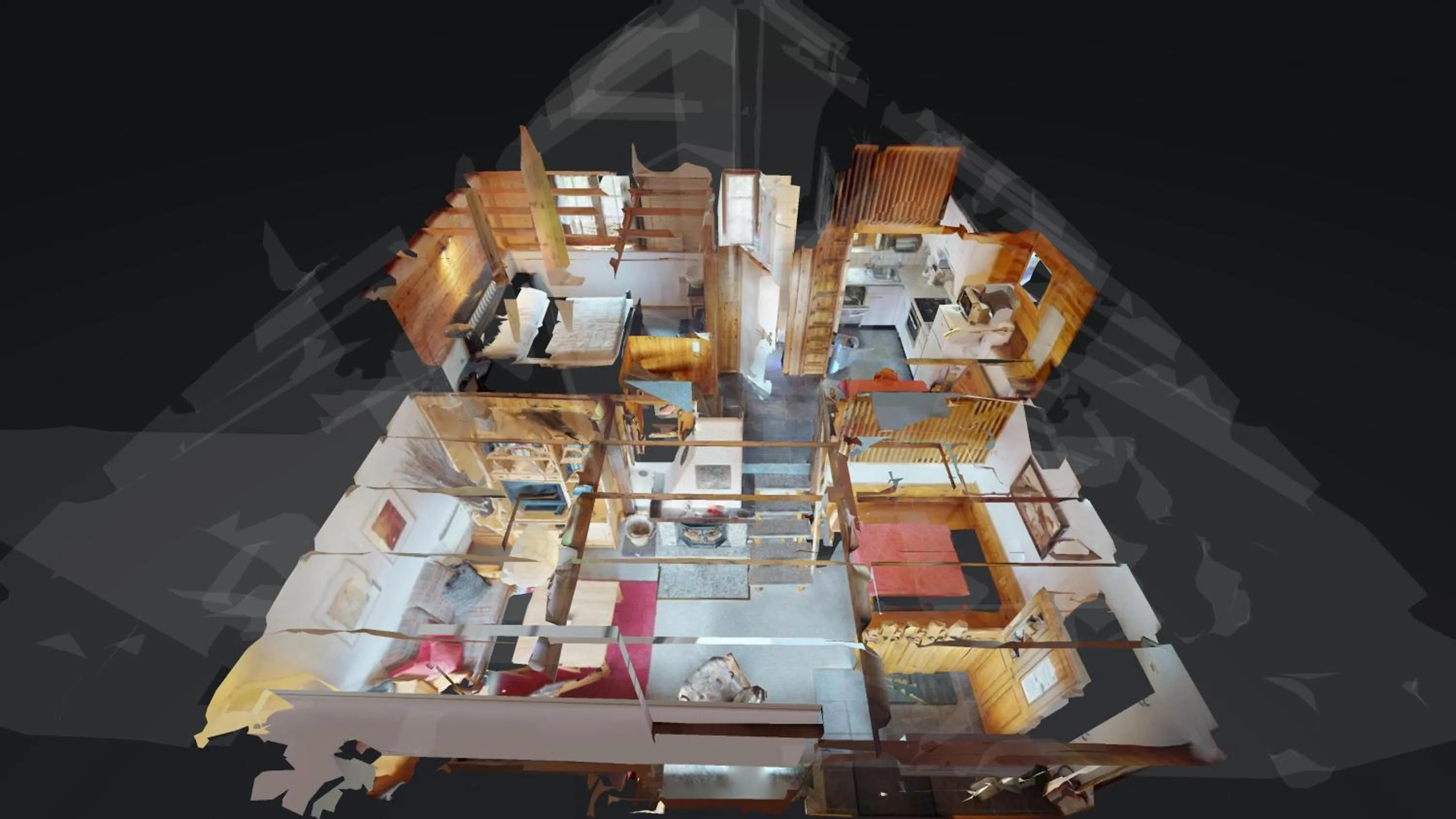 Floor plan in Tschuggen 61