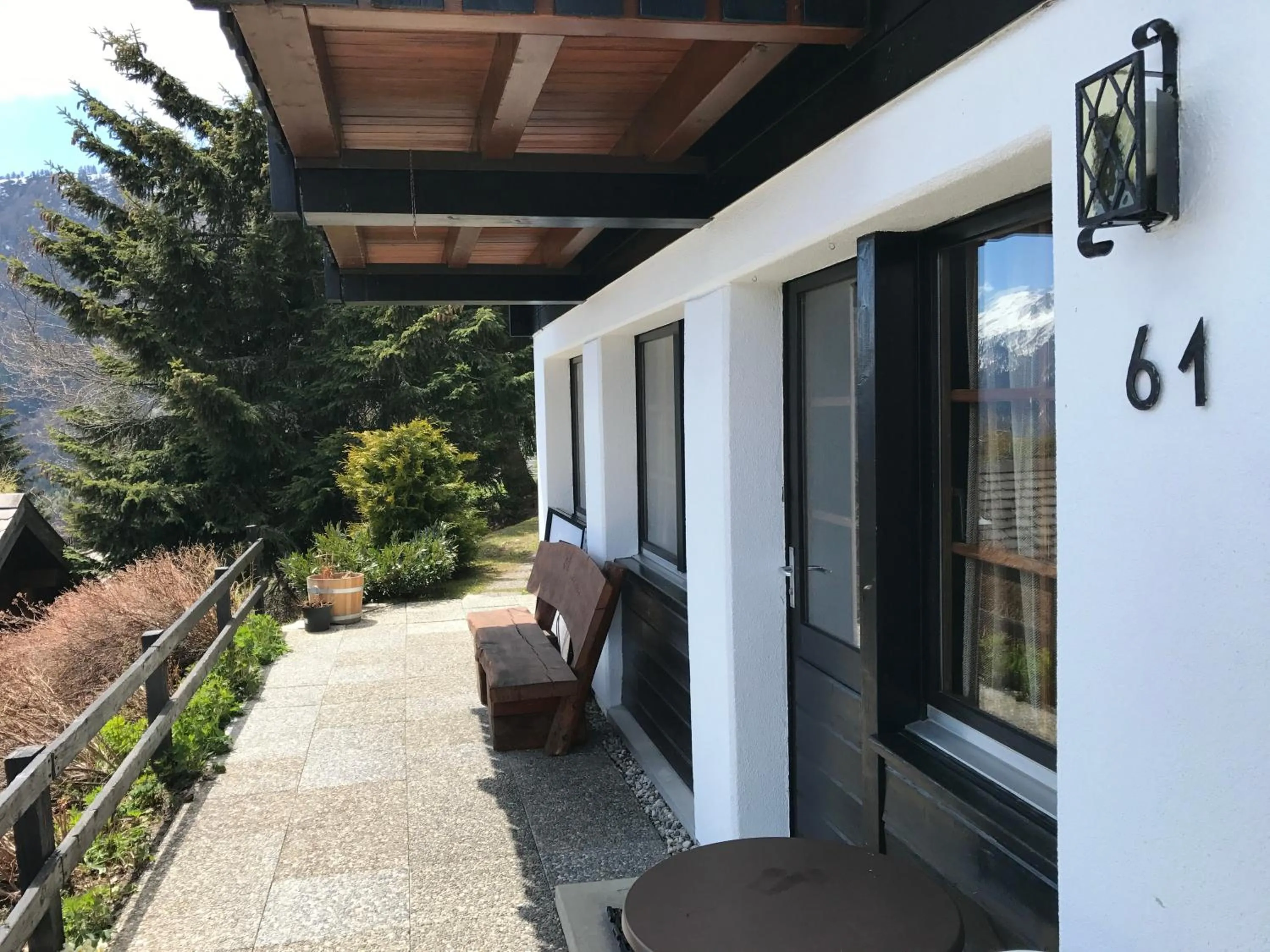 Balcony/Terrace in Tschuggen 61