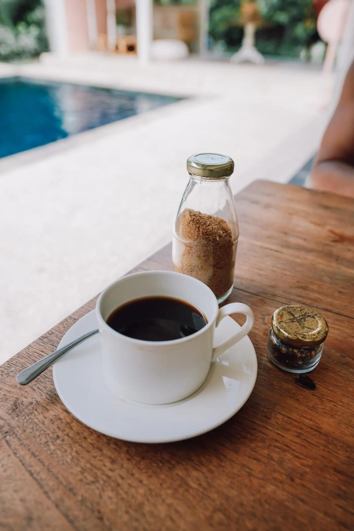Coffee/tea facilities in The Chillhouse Canggu by BVR Bali Holiday Rentals