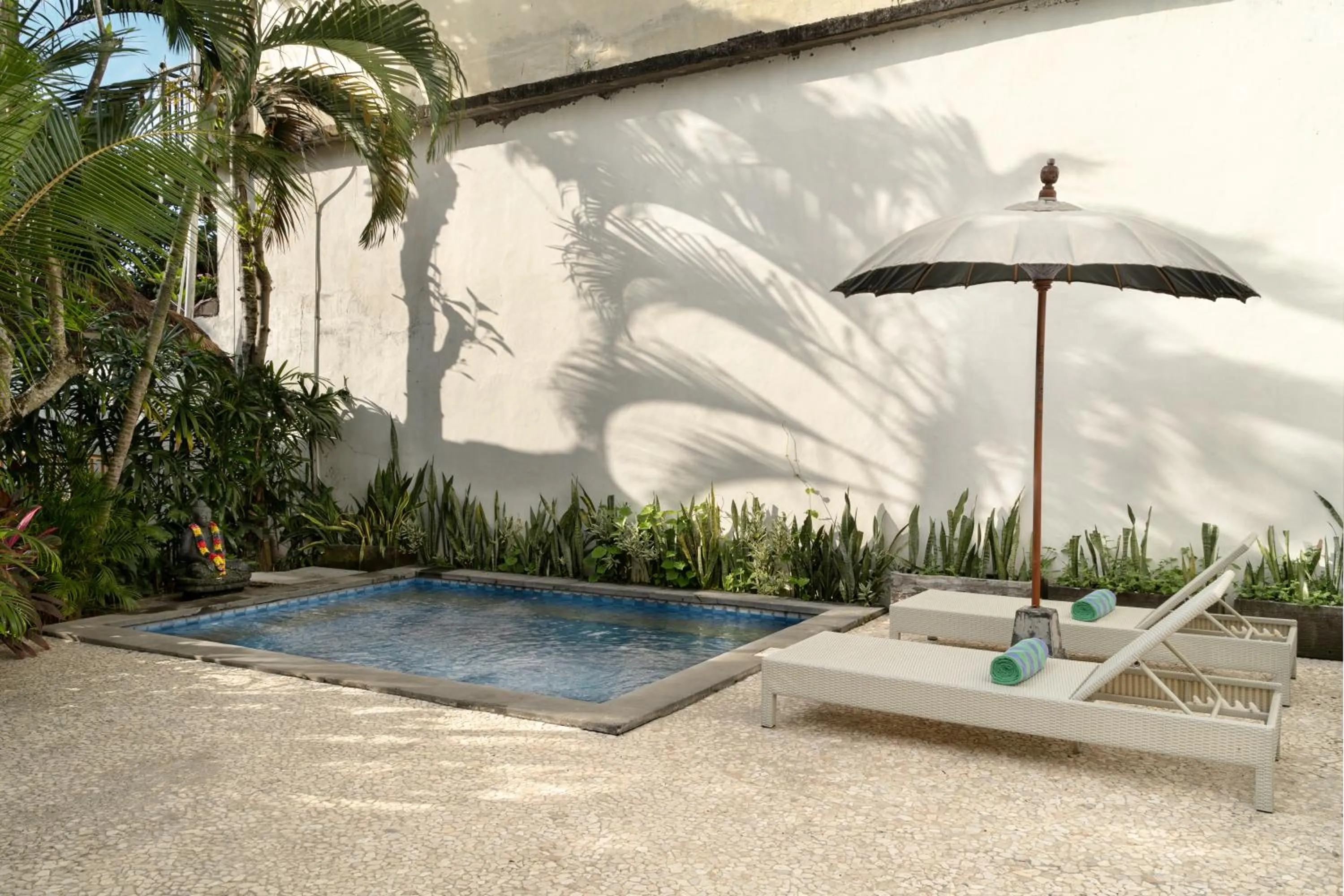 Swimming pool in The Chillhouse Canggu by BVR Bali Holiday Rentals