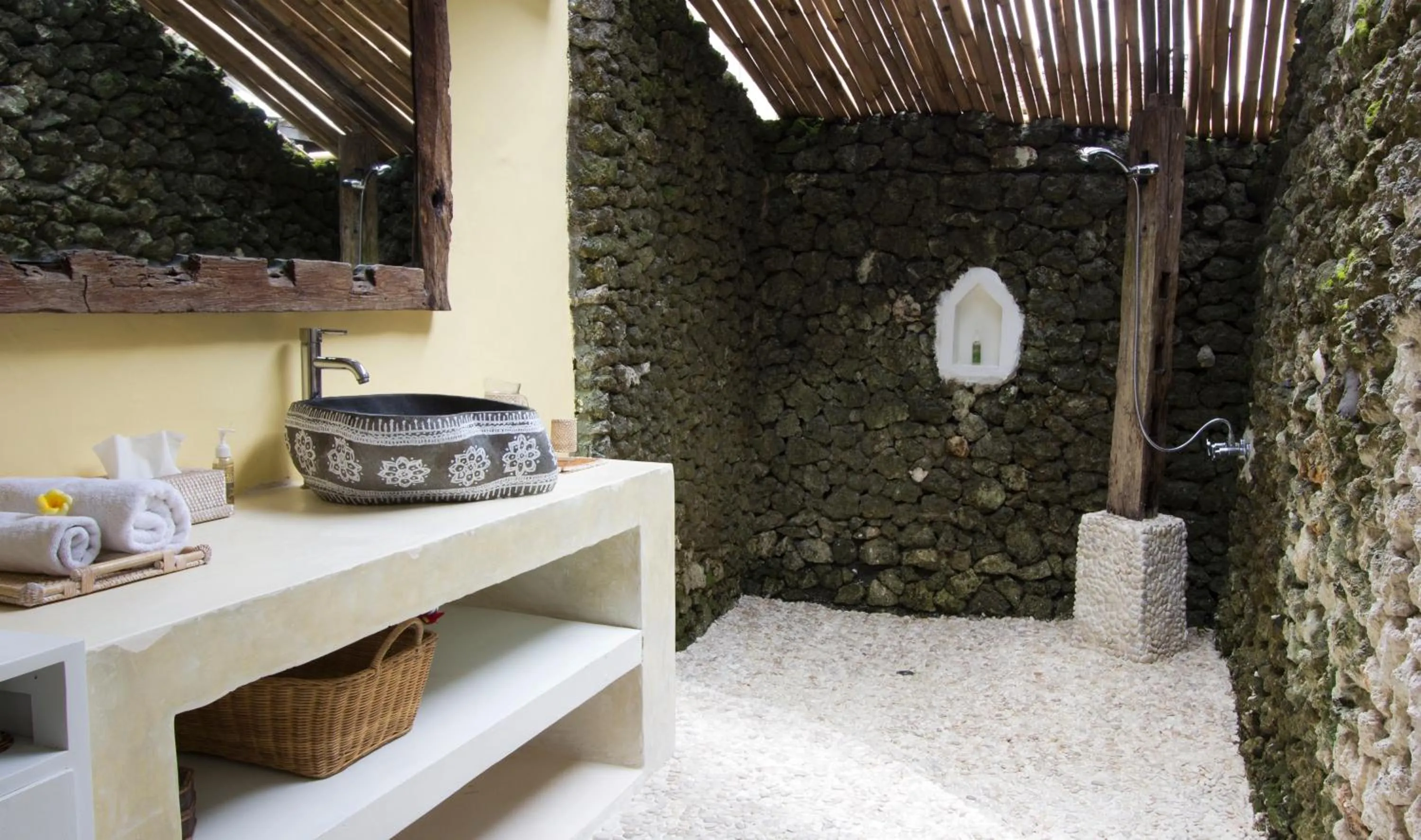 Bathroom in The Chillhouse Canggu by BVR Bali Holiday Rentals
