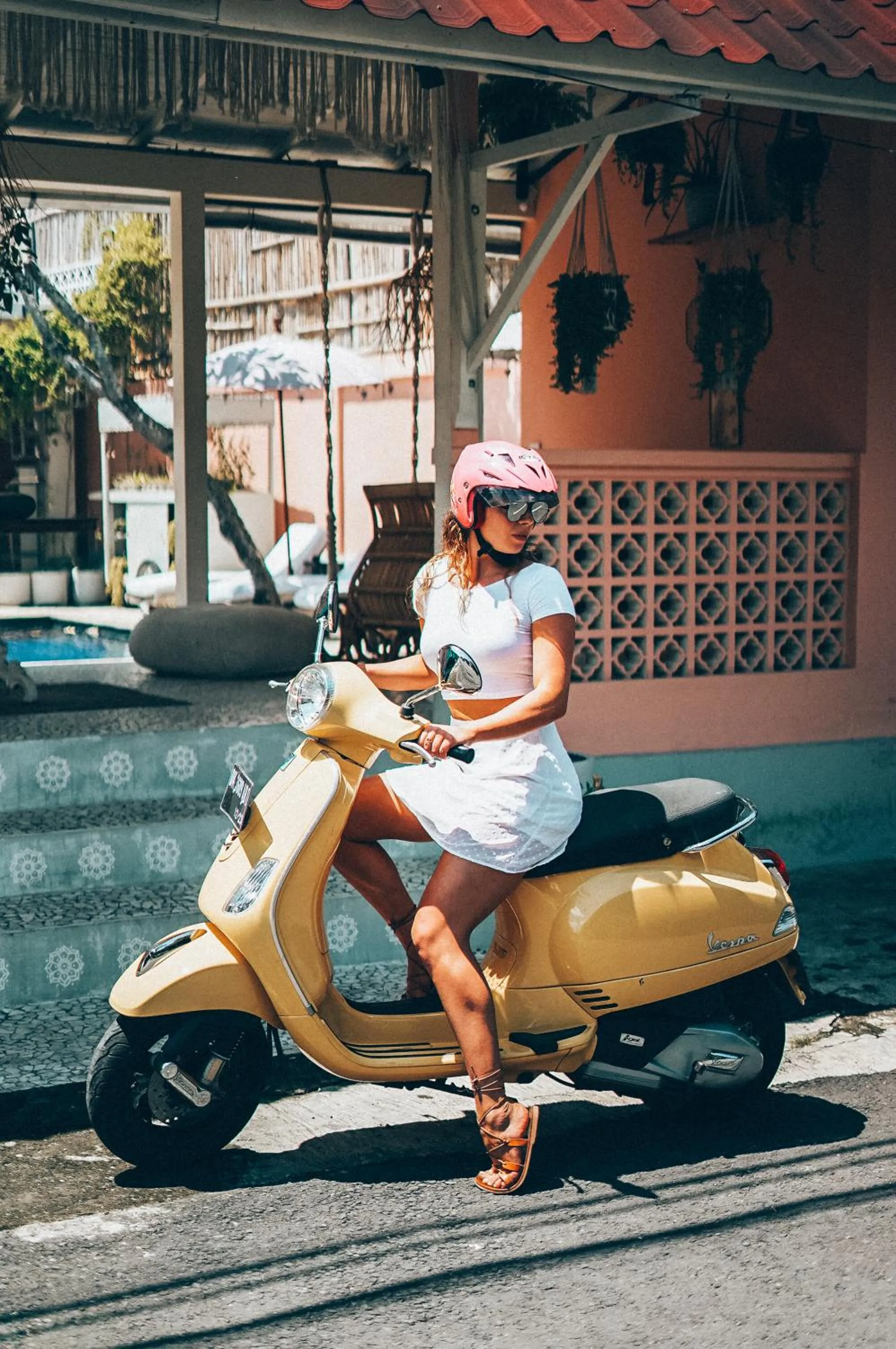 Facade/entrance in The Chillhouse Canggu by BVR Bali Holiday Rentals