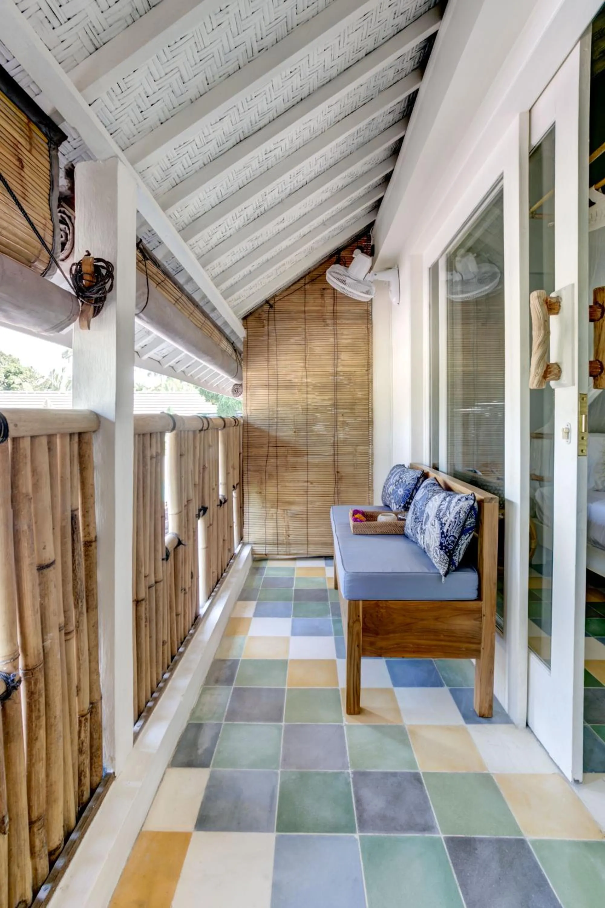 Balcony/Terrace in The Chillhouse Canggu by BVR Bali Holiday Rentals