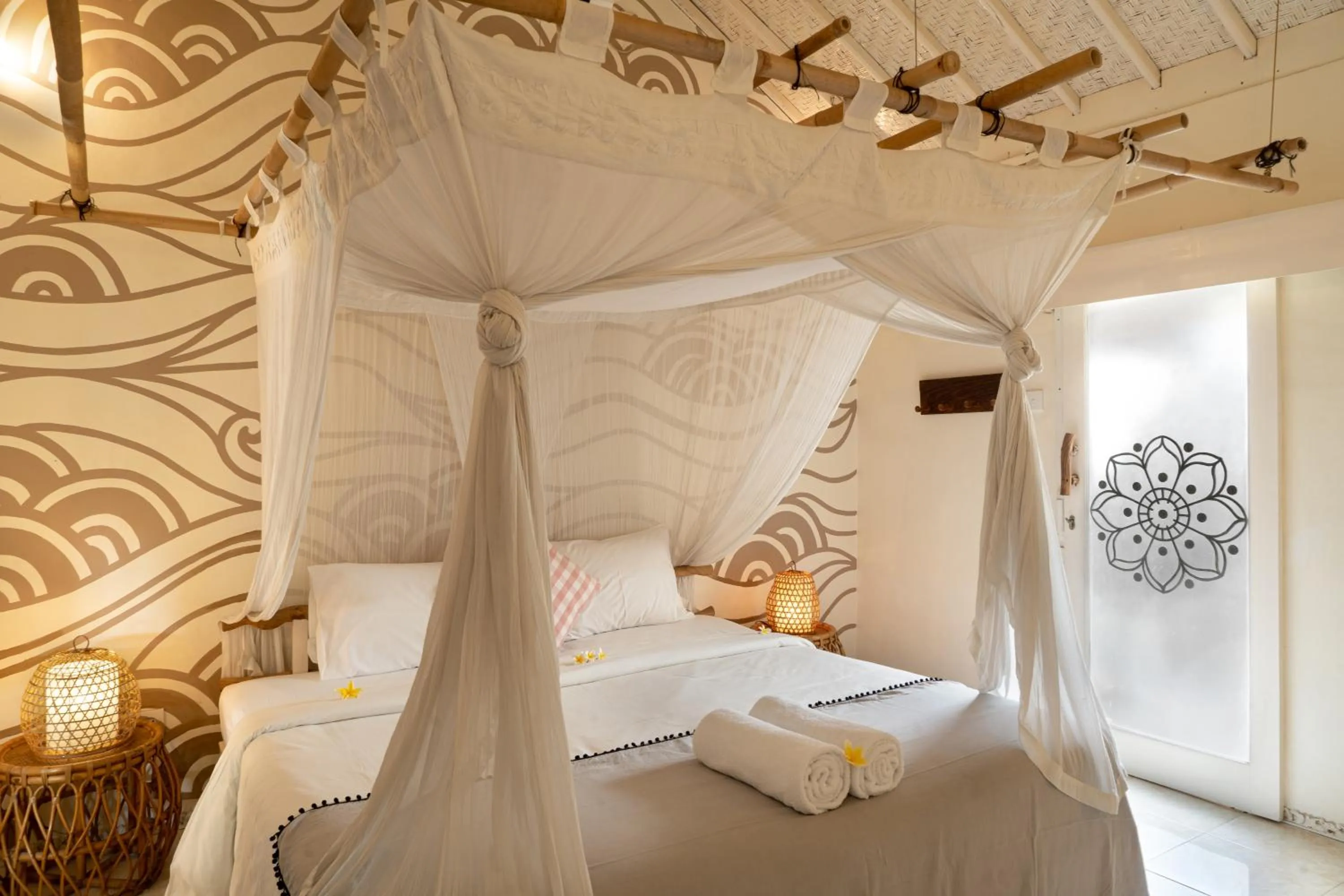 Bedroom, Bed in The Chillhouse Canggu by BVR Bali Holiday Rentals