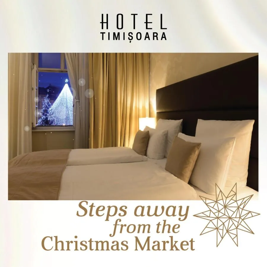 Bed in Hotel Timisoara