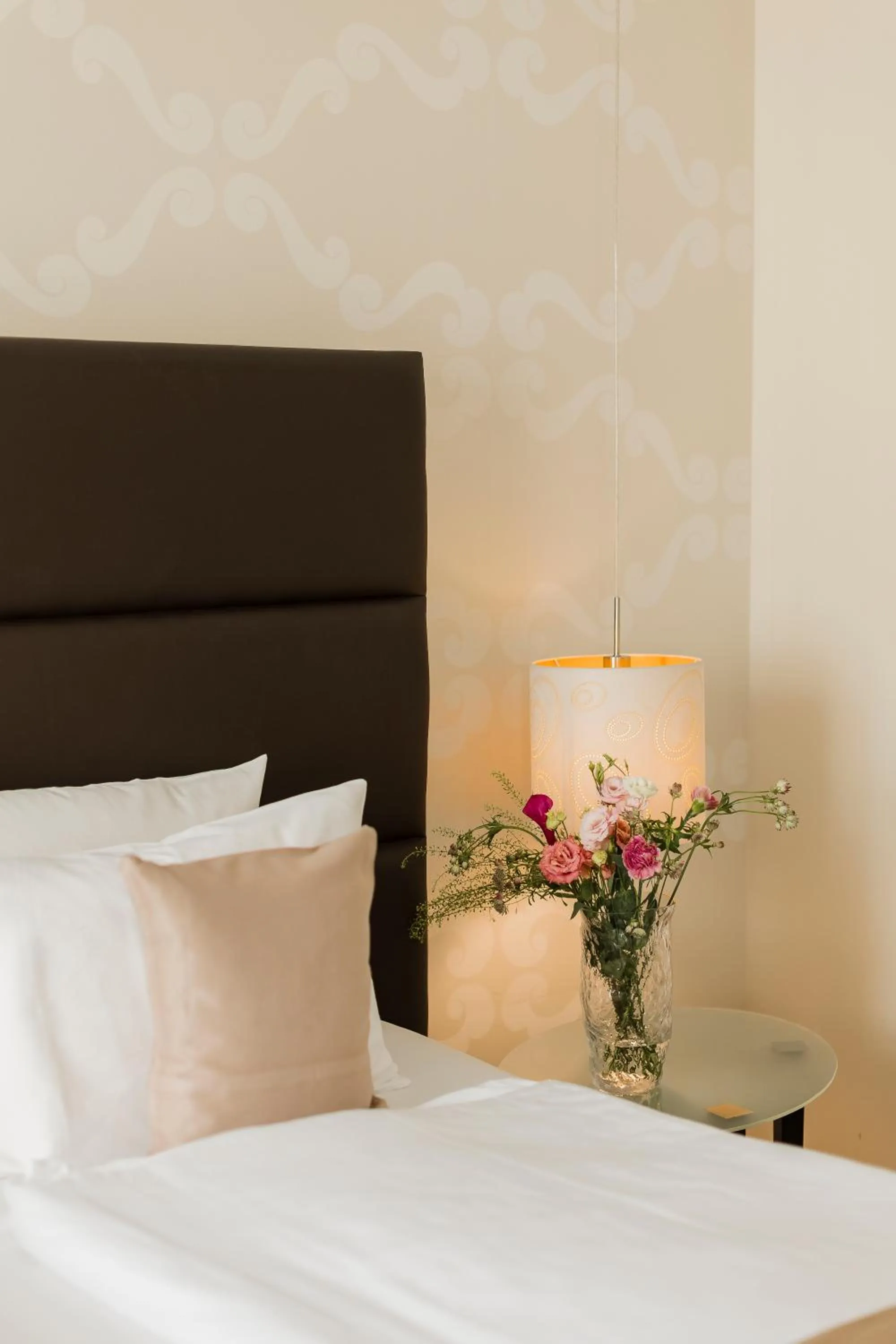 Decorative detail, Bed in Hotel Timisoara