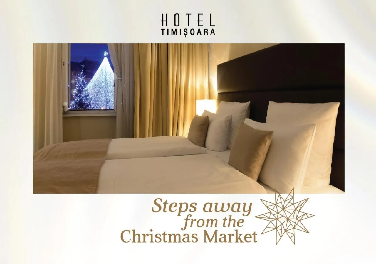 Bed in Hotel Timisoara