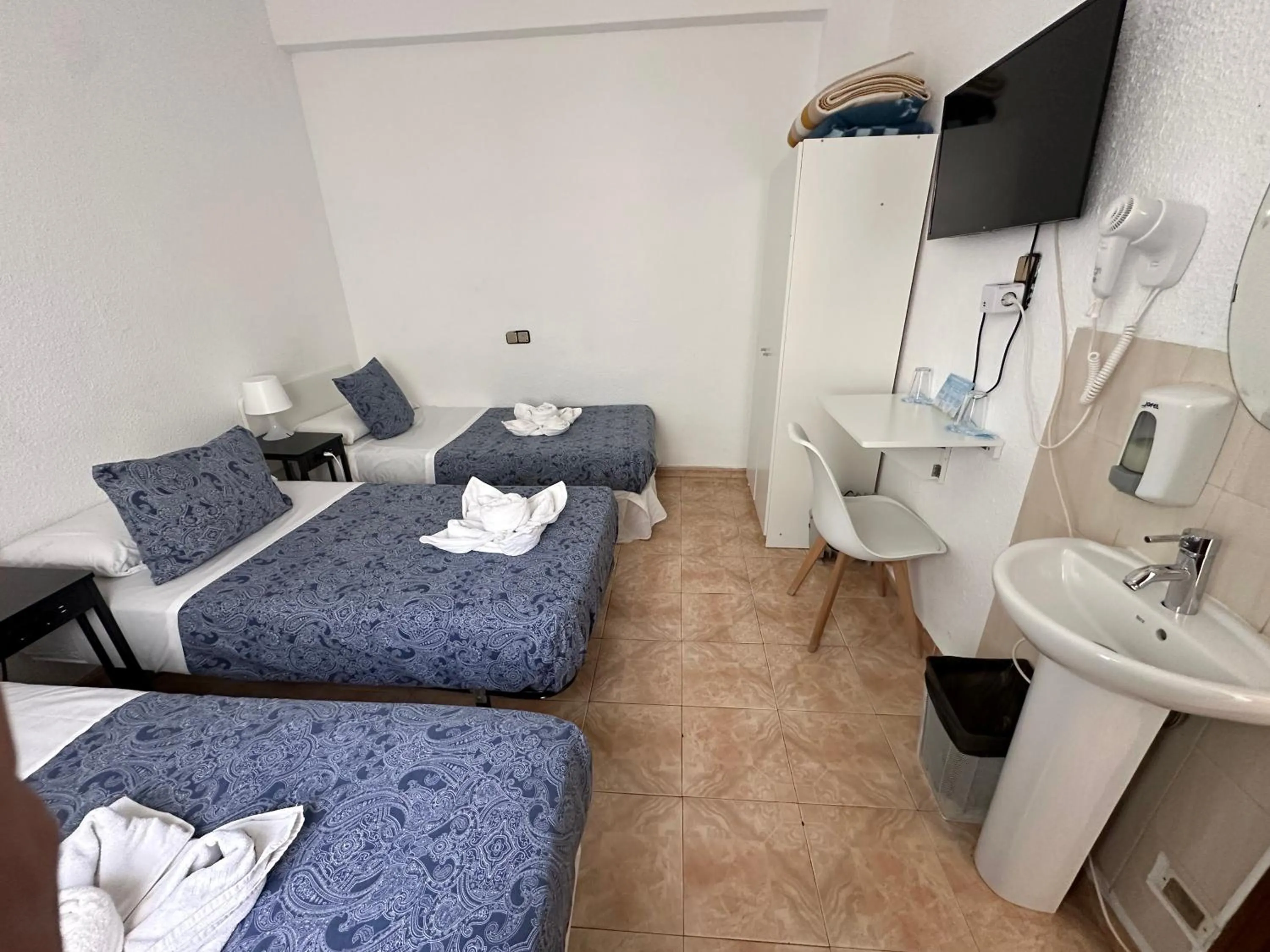 Bed in Hostal Arrate