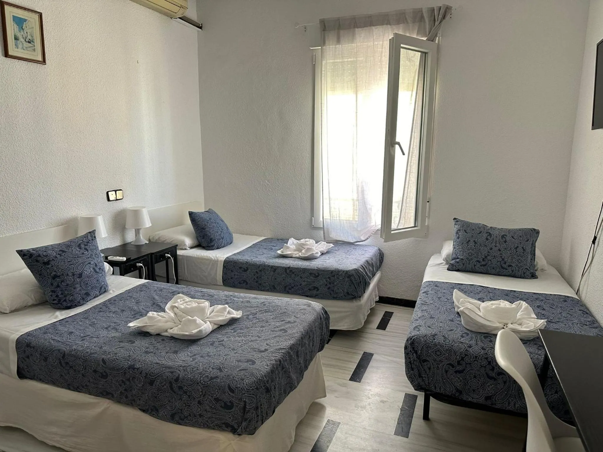 Bed in Hostal Arrate