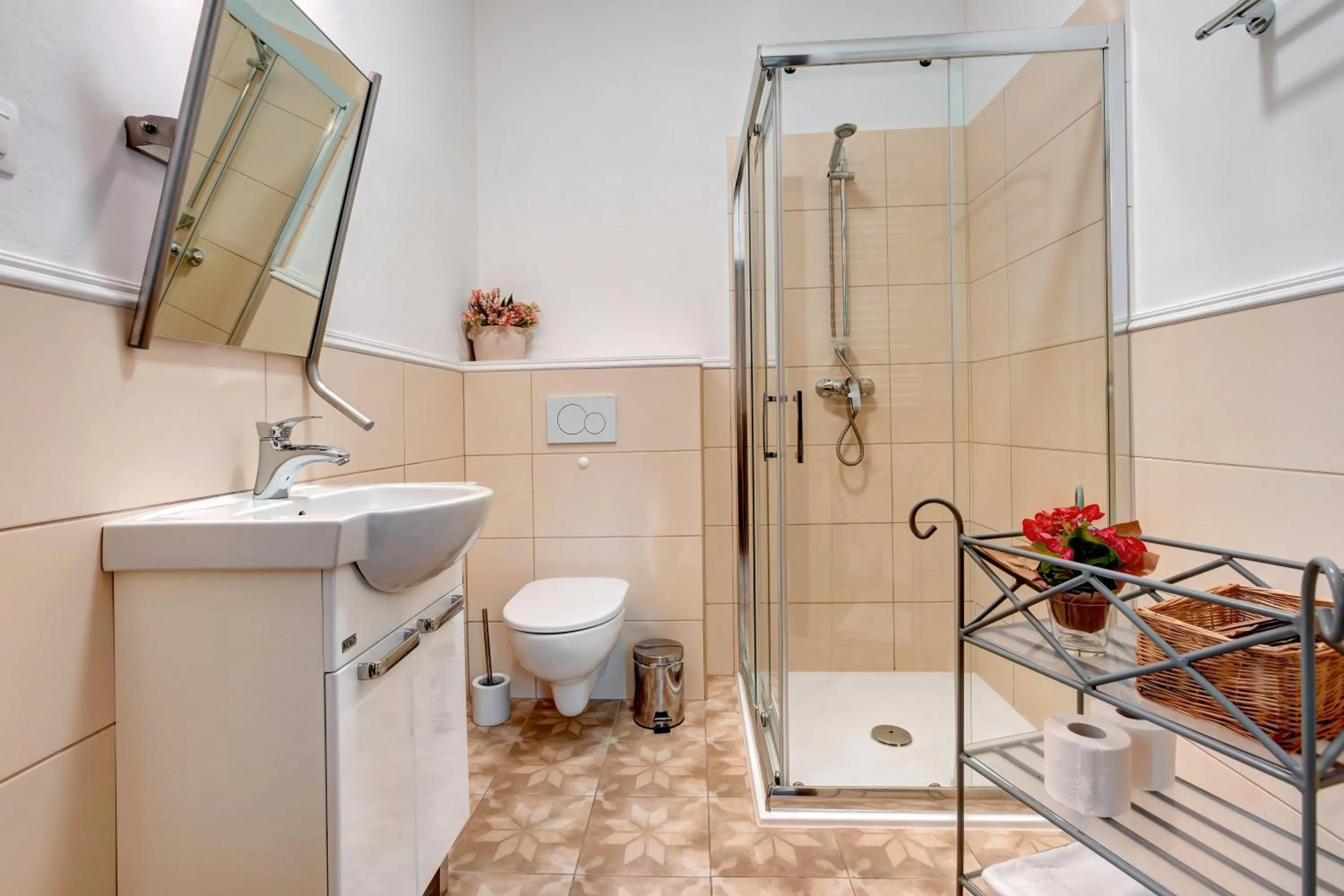 Bathroom in Hotel Charlotta