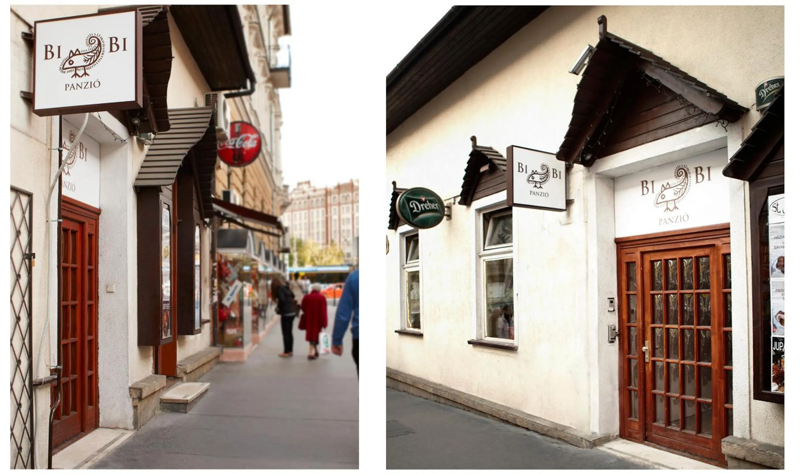 Facade/entrance in BI&BI