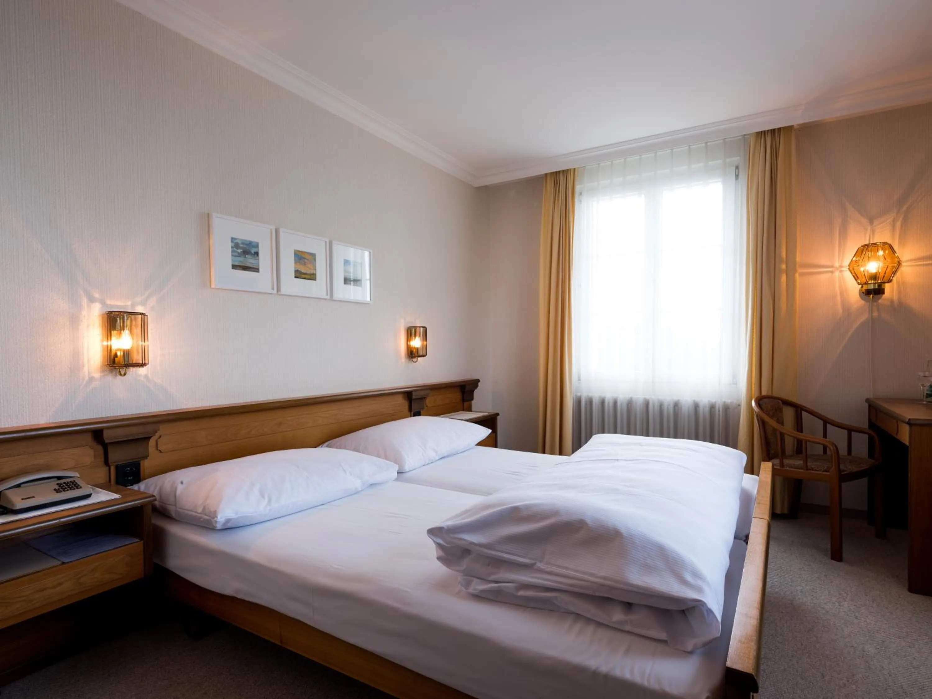 Bed in Landgasthof Hotel Menzberg