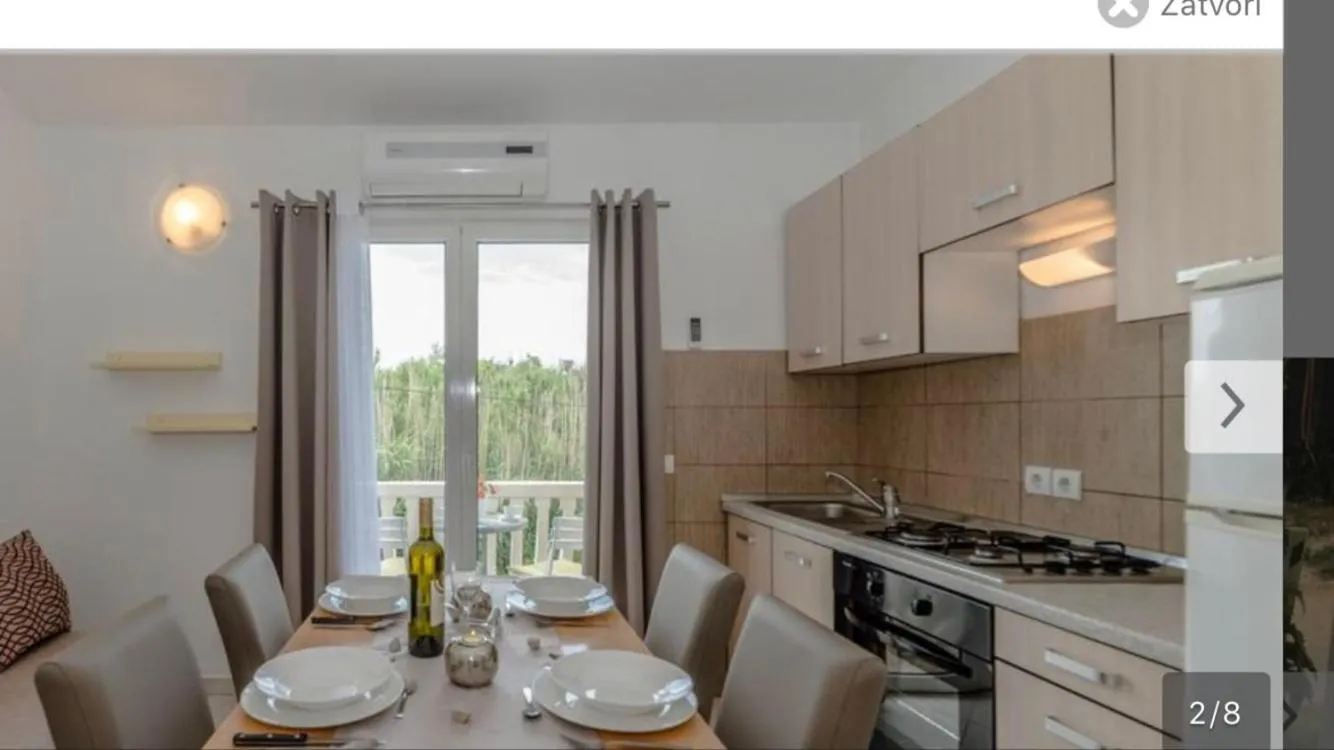 Kitchen or kitchenette in Apartments Lolo