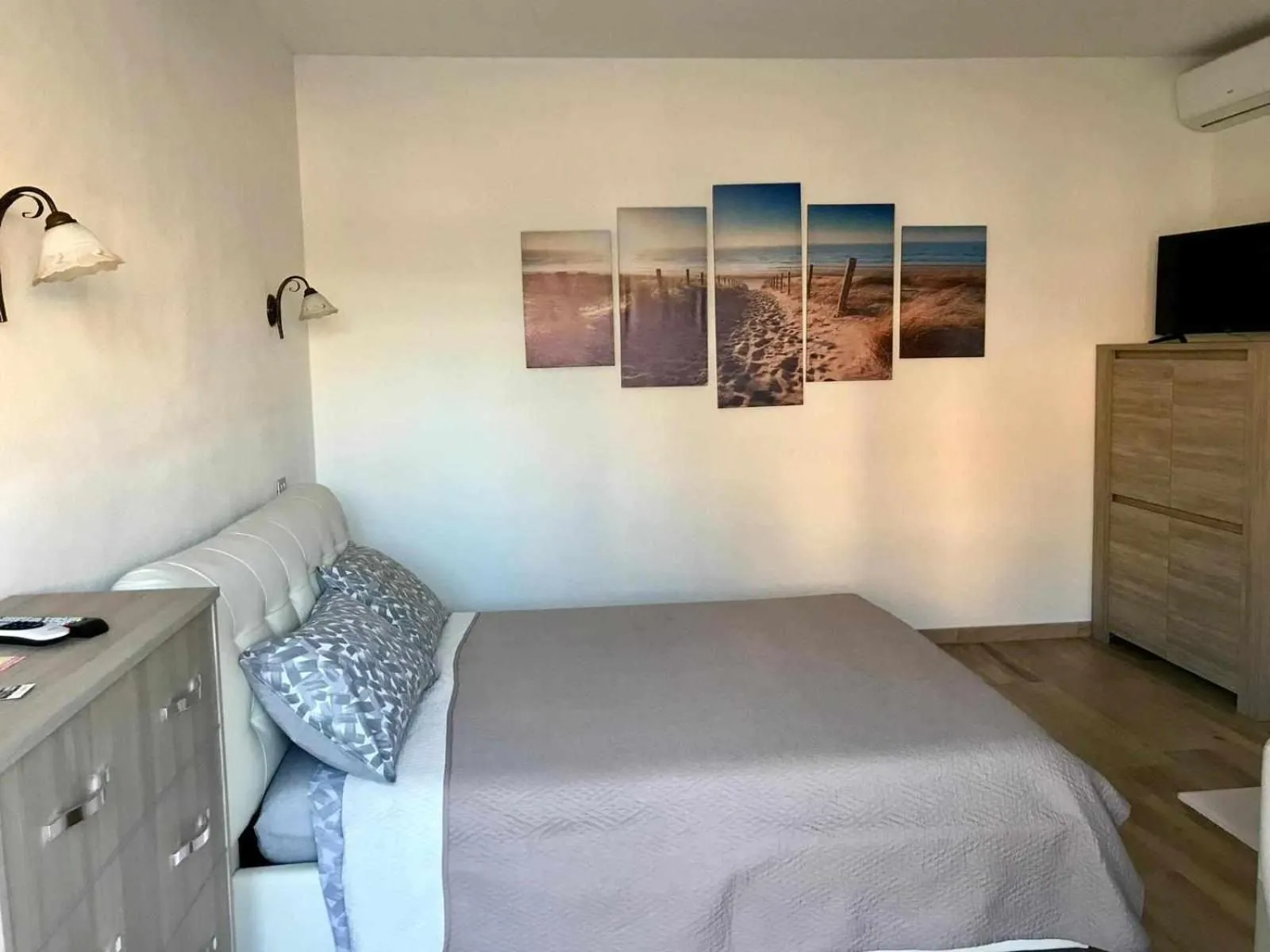 Bed in Villa Bianca BB e Apartments