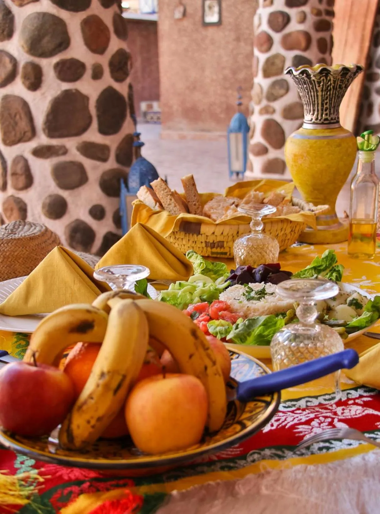 Food and drinks in Riad Malak