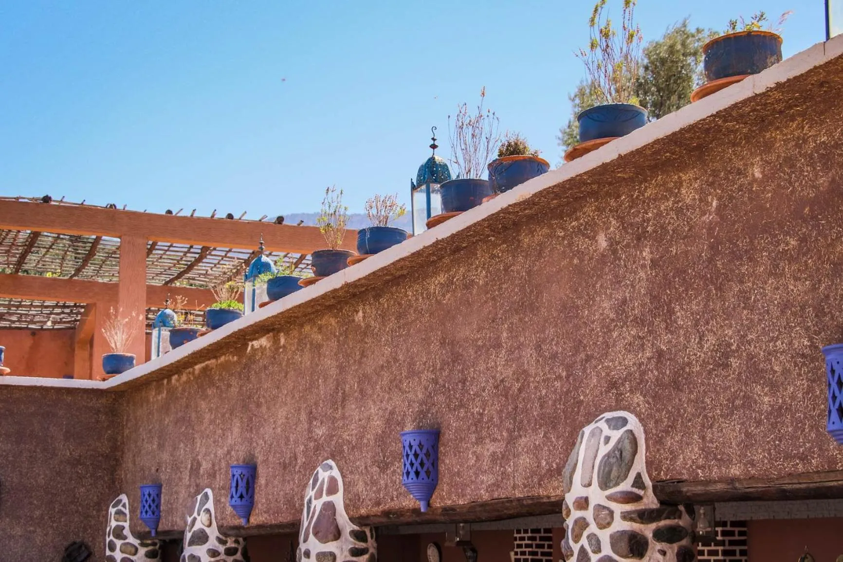 Balcony/Terrace in Riad Malak