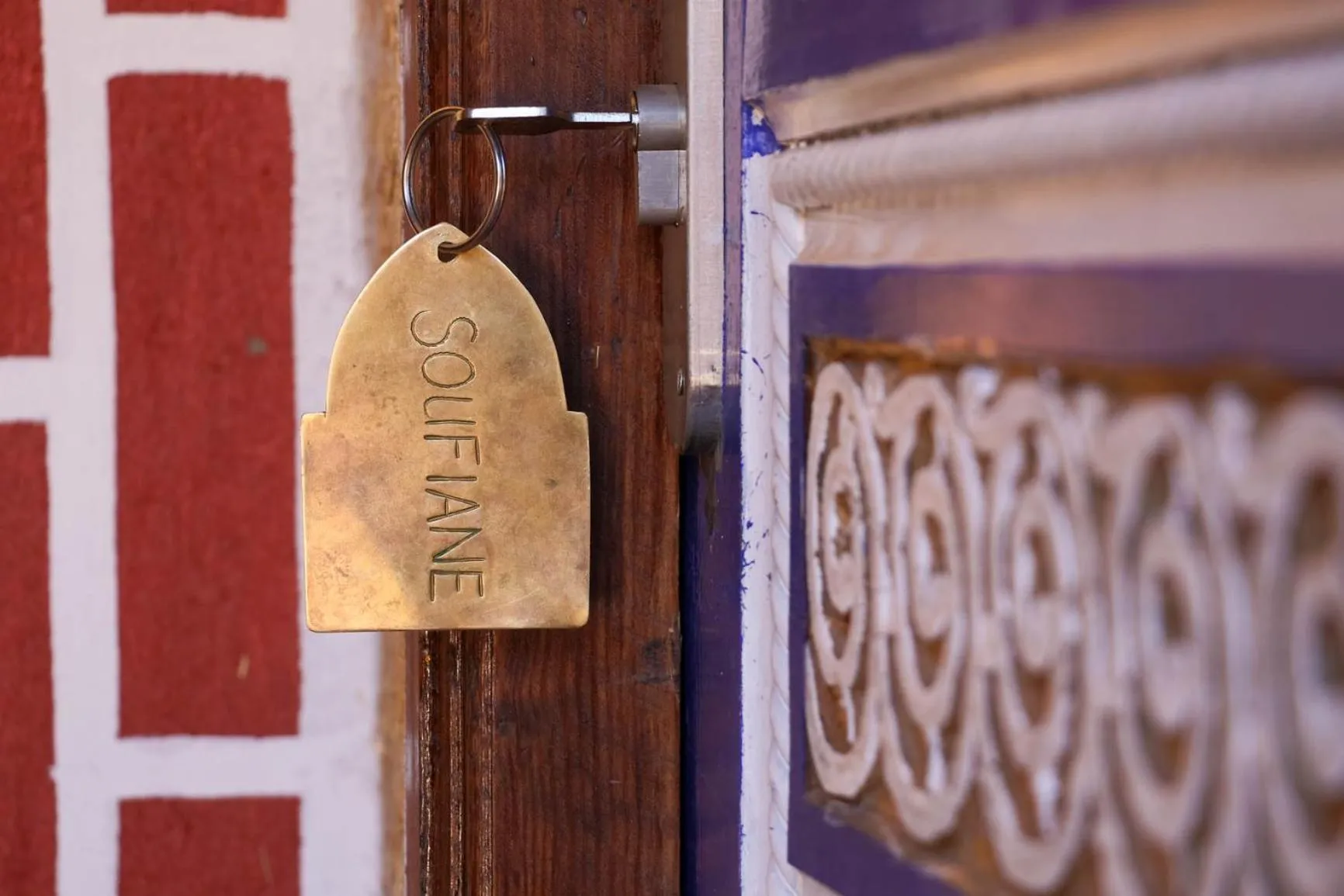 Decorative detail in Riad Malak