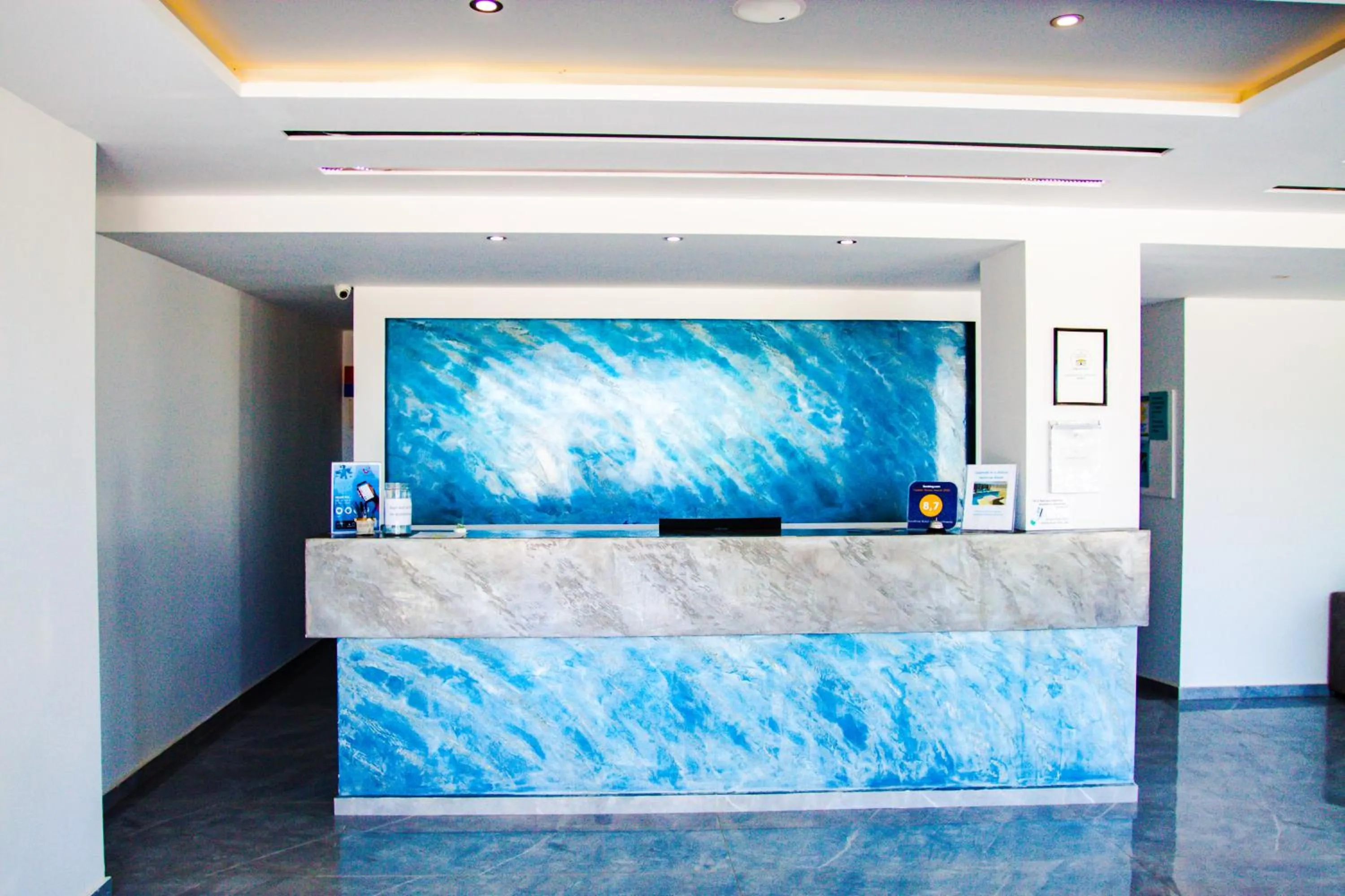 Lobby or reception in Sunshine Hotel Tigaki