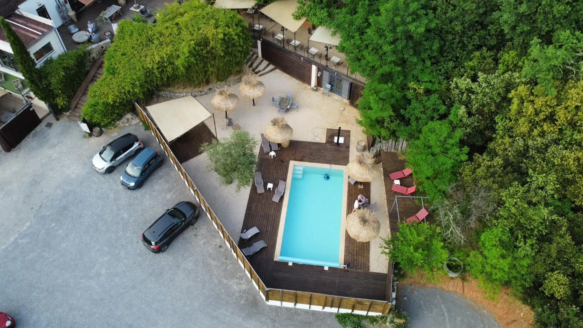 Swimming pool in Le Belvedere