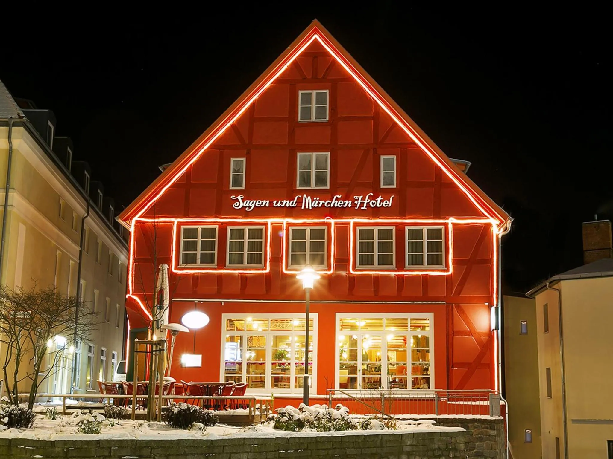 Facade/entrance in Märchenhotel
