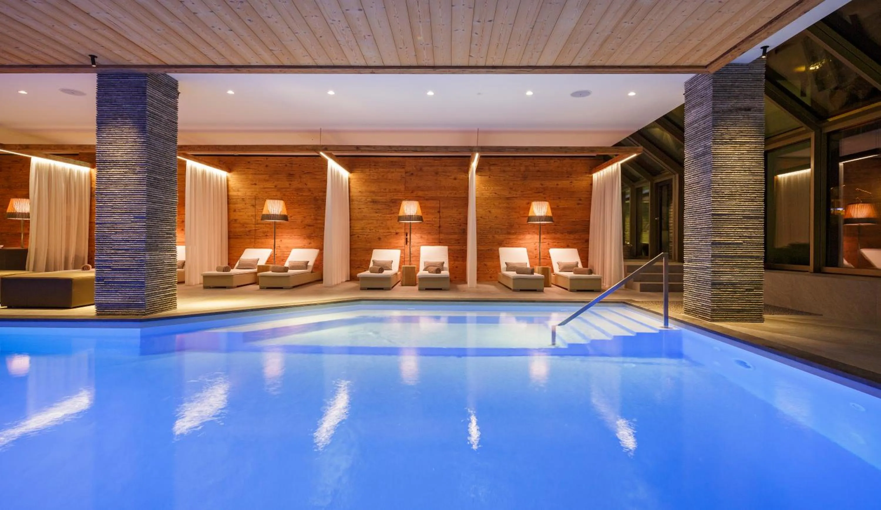Spa and wellness centre/facilities in Hotel Piz Buin Klosters