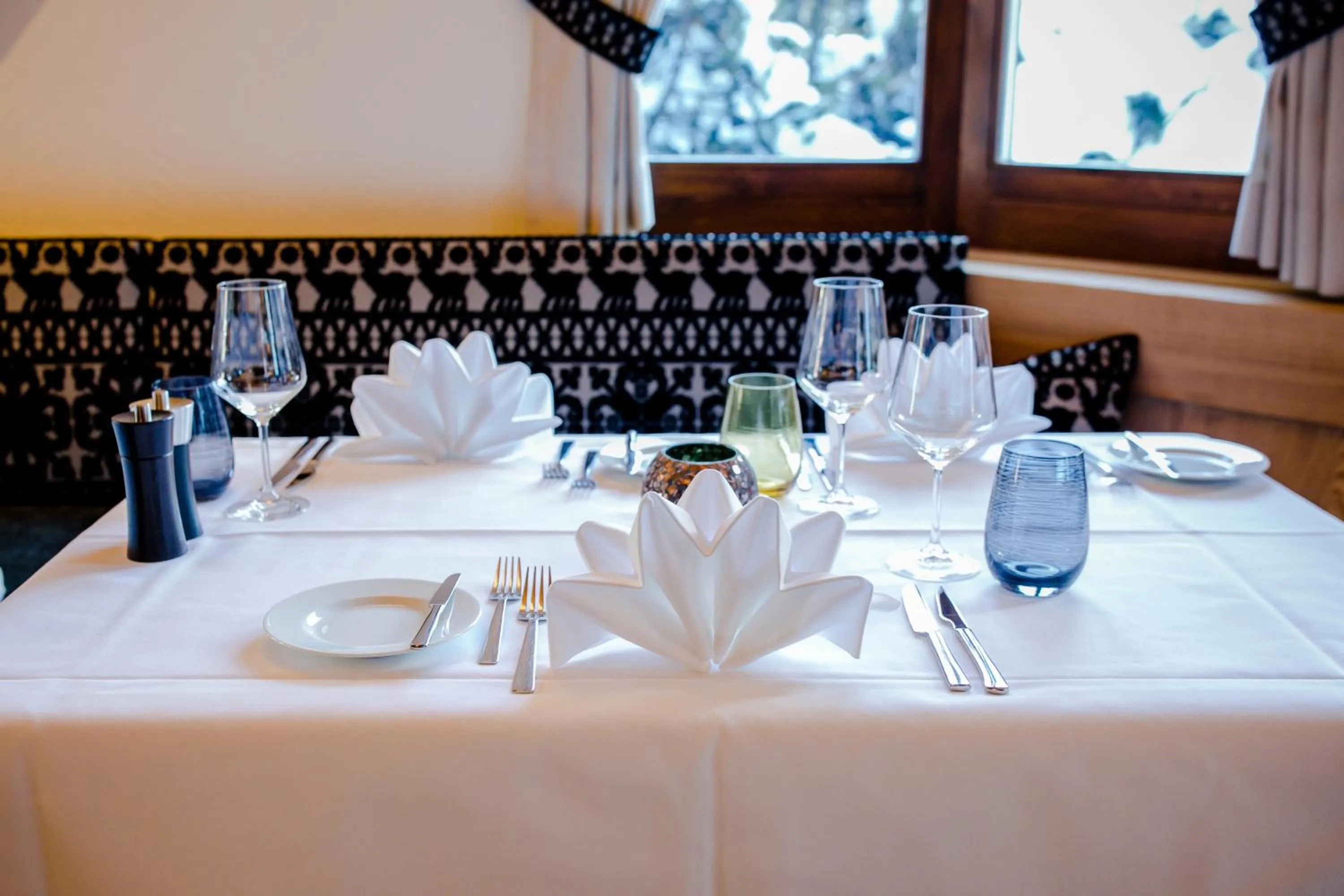 Restaurant/places to eat in Hotel Piz Buin Klosters