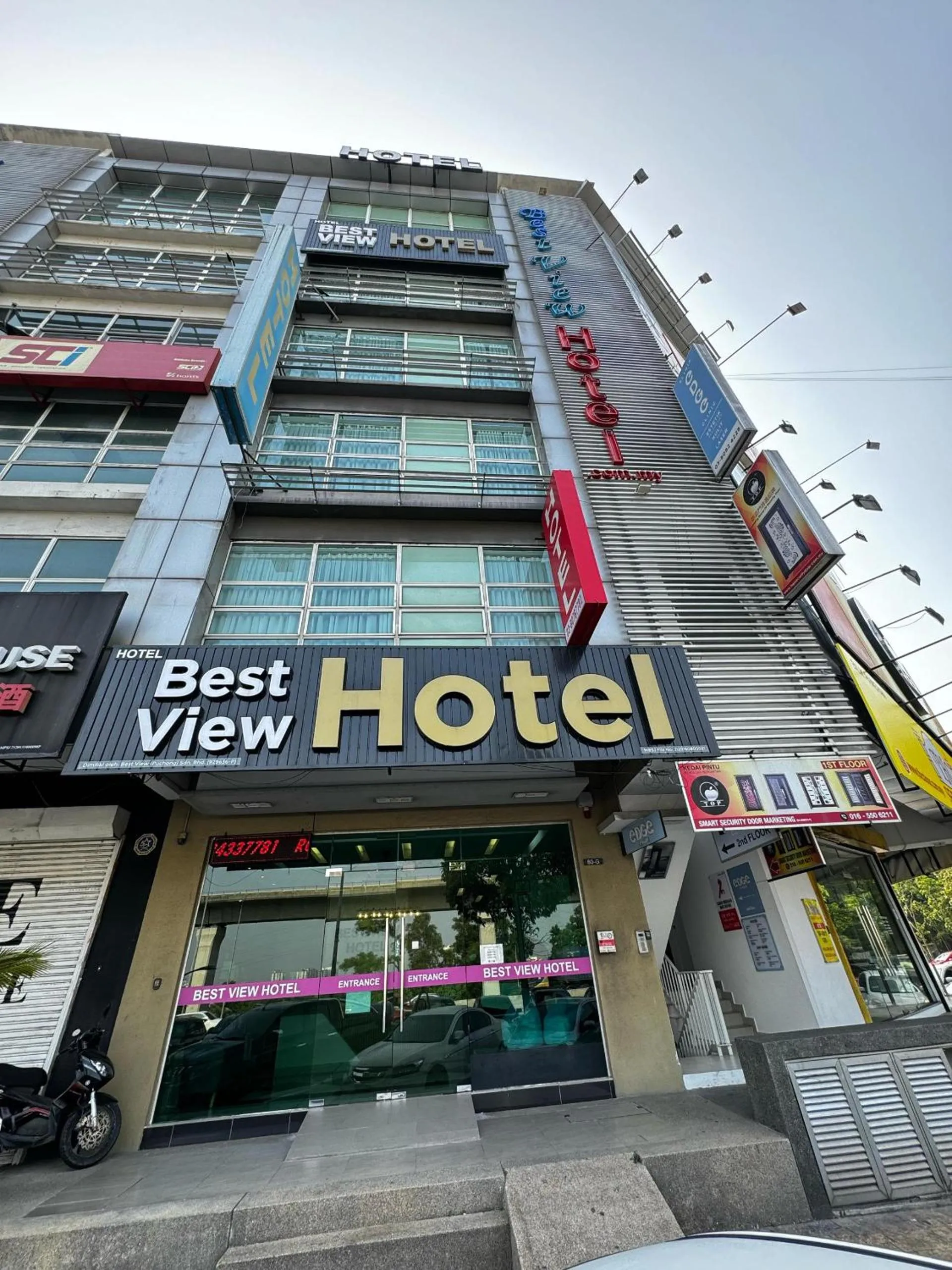 Property building in Best View Hotel Puchong