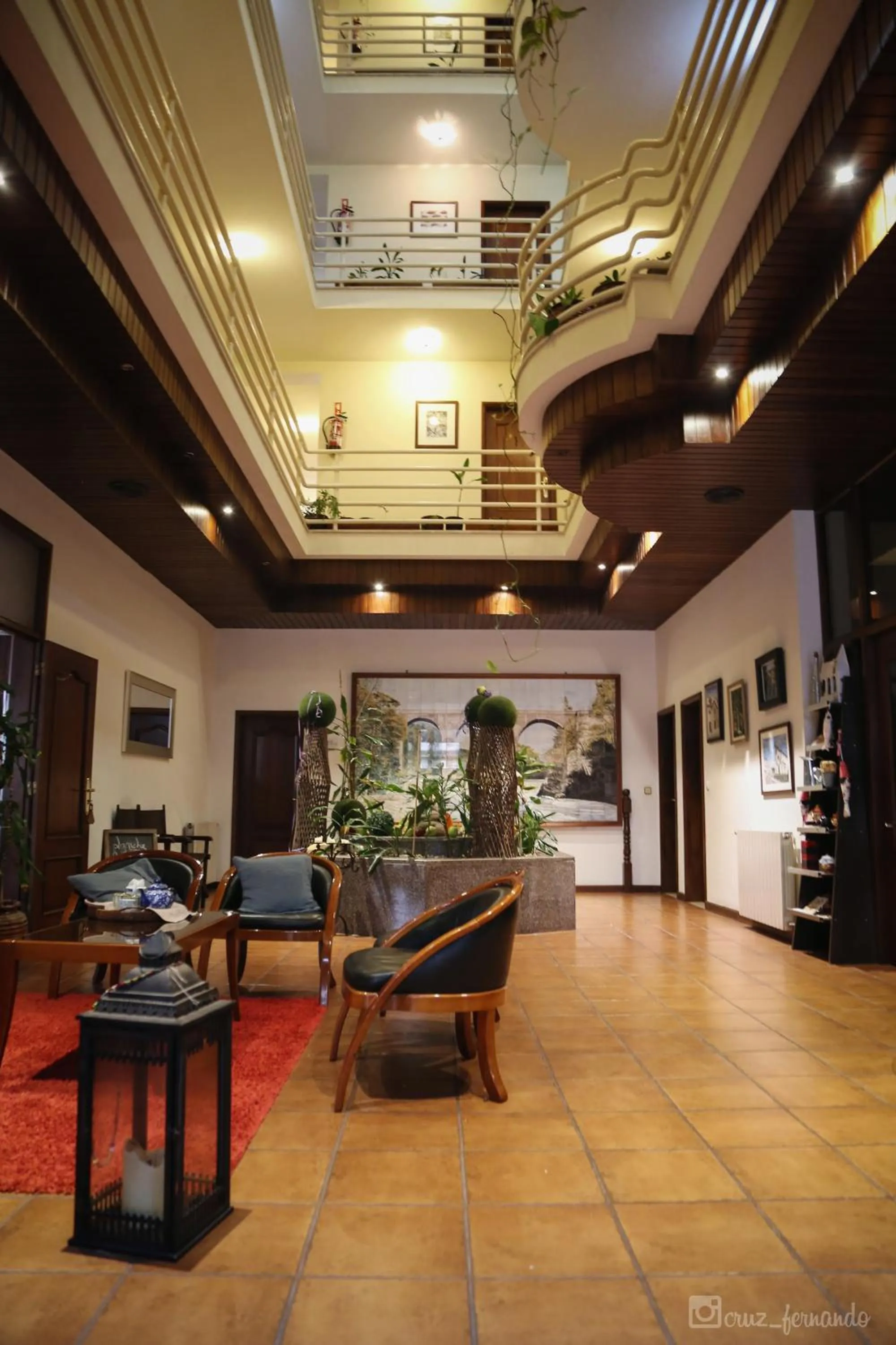 Communal lounge/ TV room in Hotel Pantanha Nature & Fitness