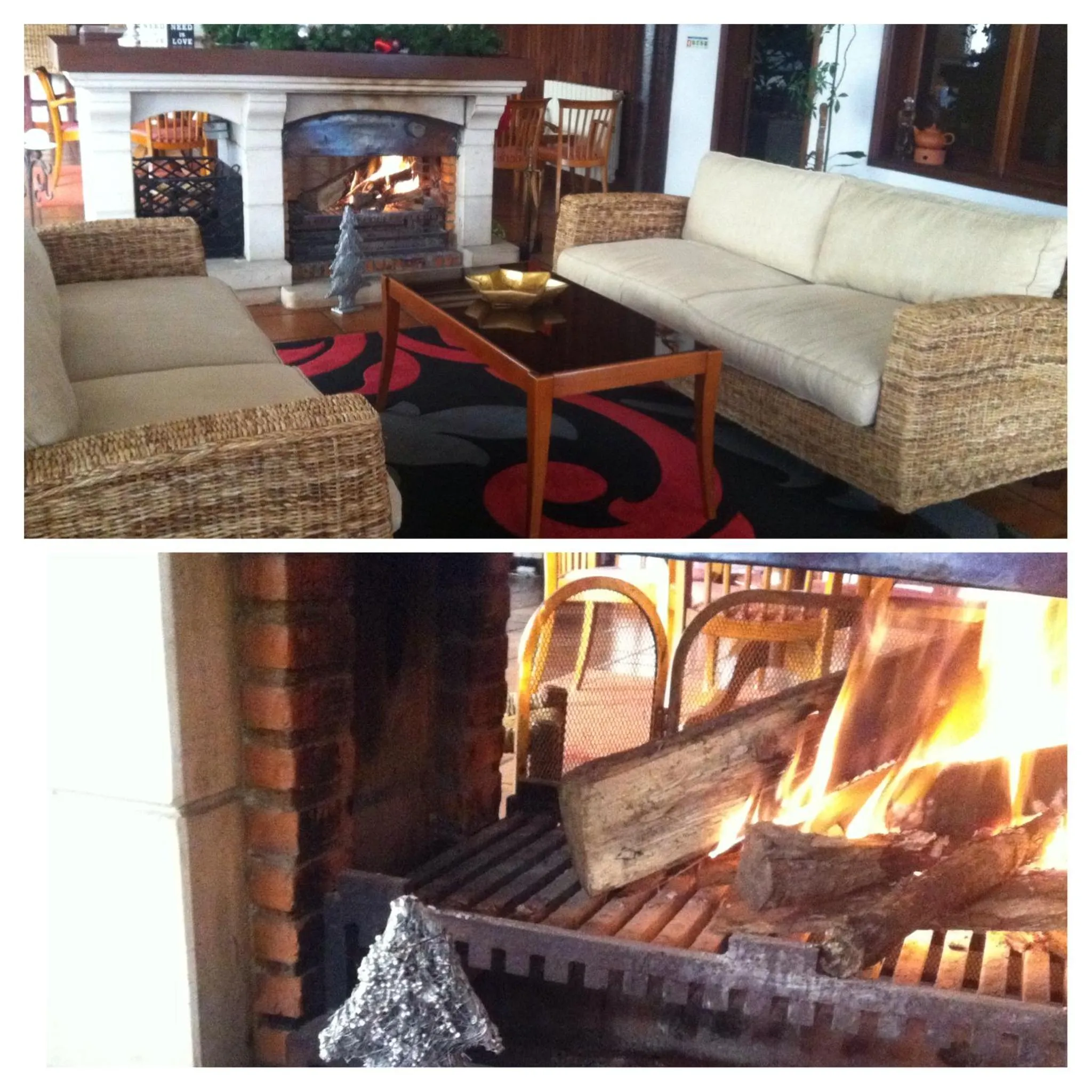 Communal lounge/ TV room in Hotel Pantanha Nature & Fitness