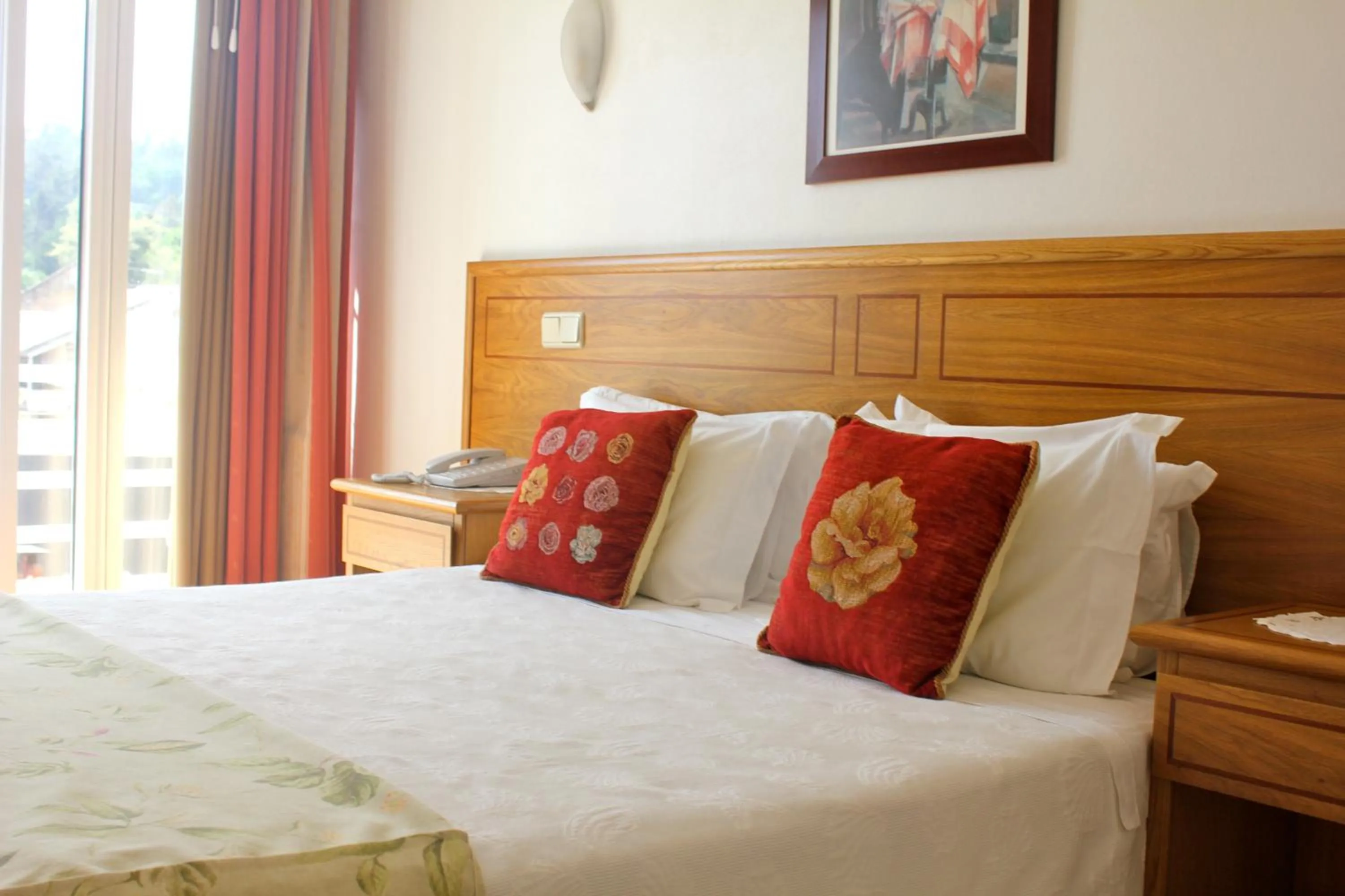 Bed in Hotel Pantanha Nature & Fitness