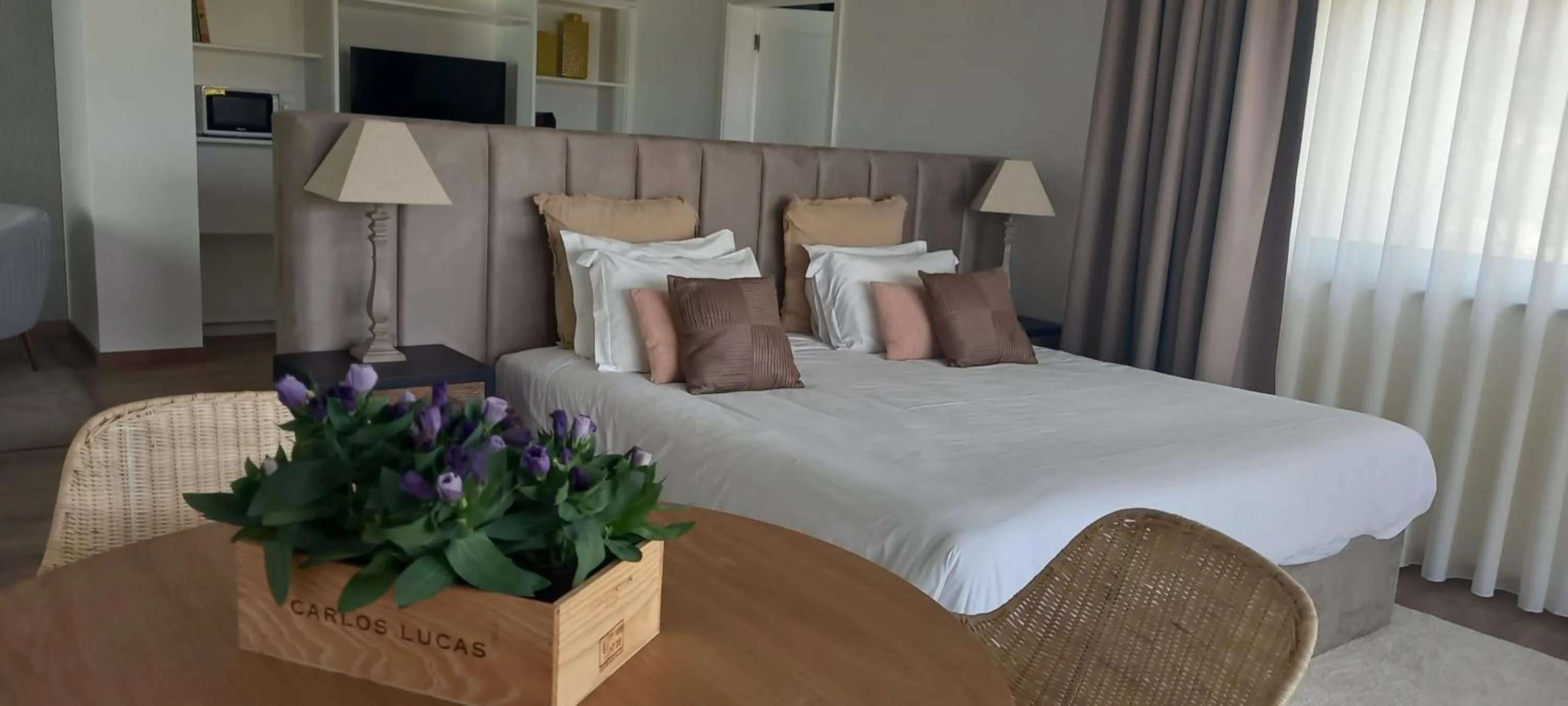 Bed in Hotel Pantanha Nature & Fitness