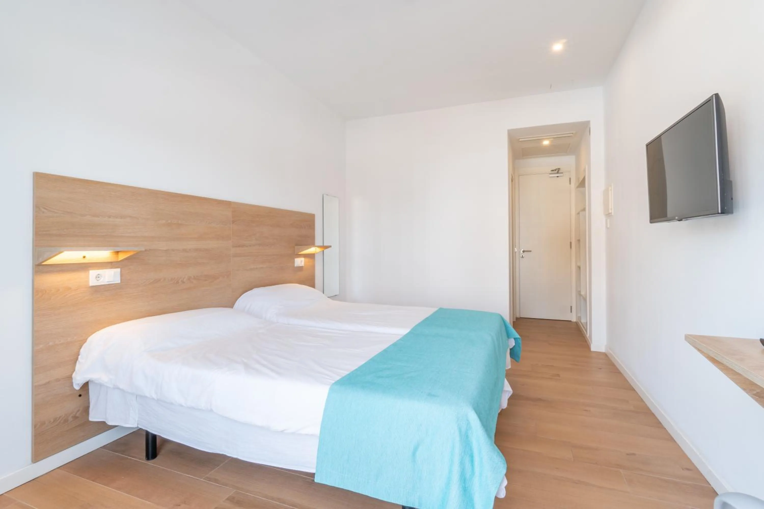 Bed in Hostal Alzina