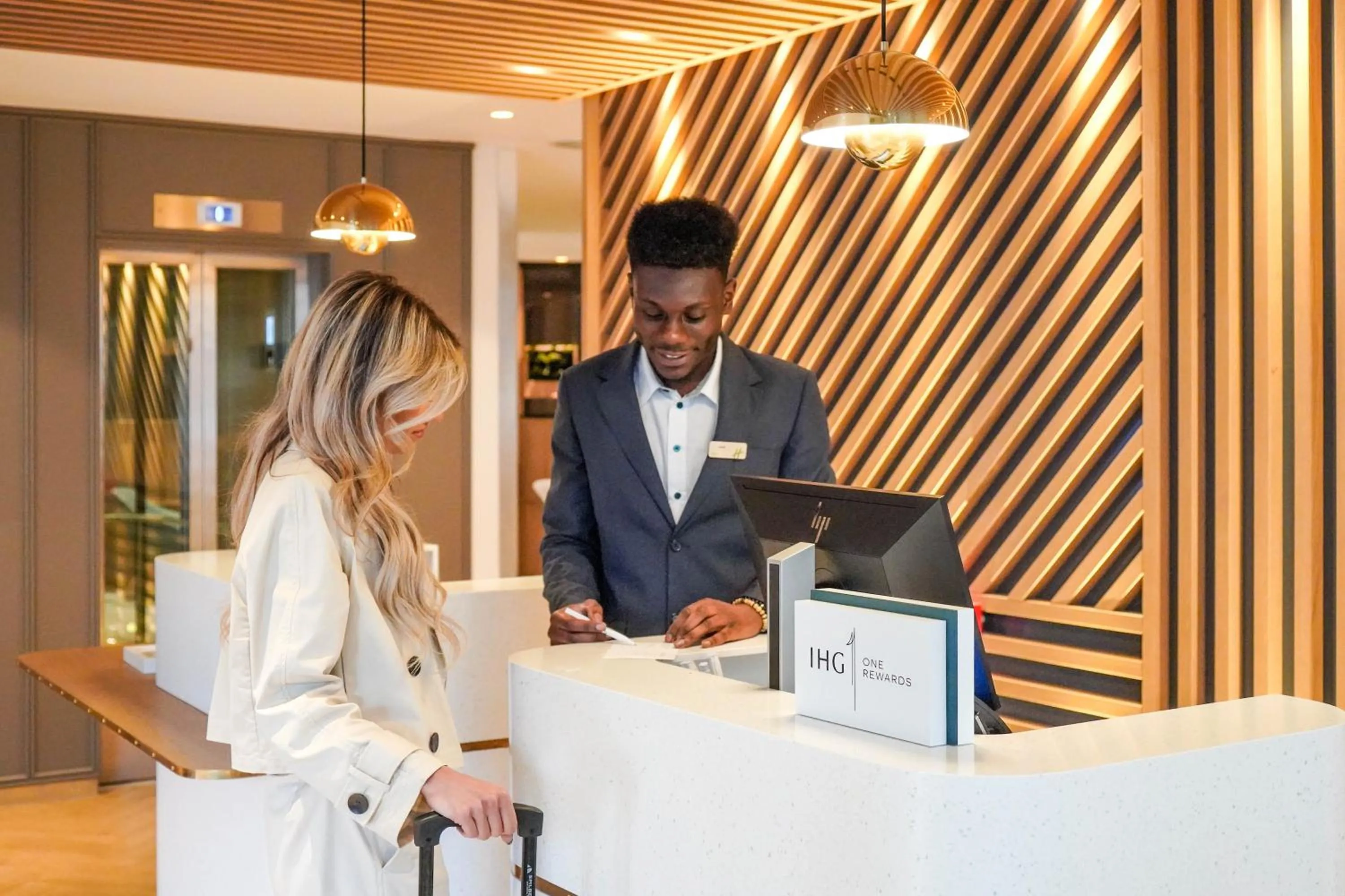 Lobby or reception in Holiday Inn The Hague - Voorburg, an IHG Hotel