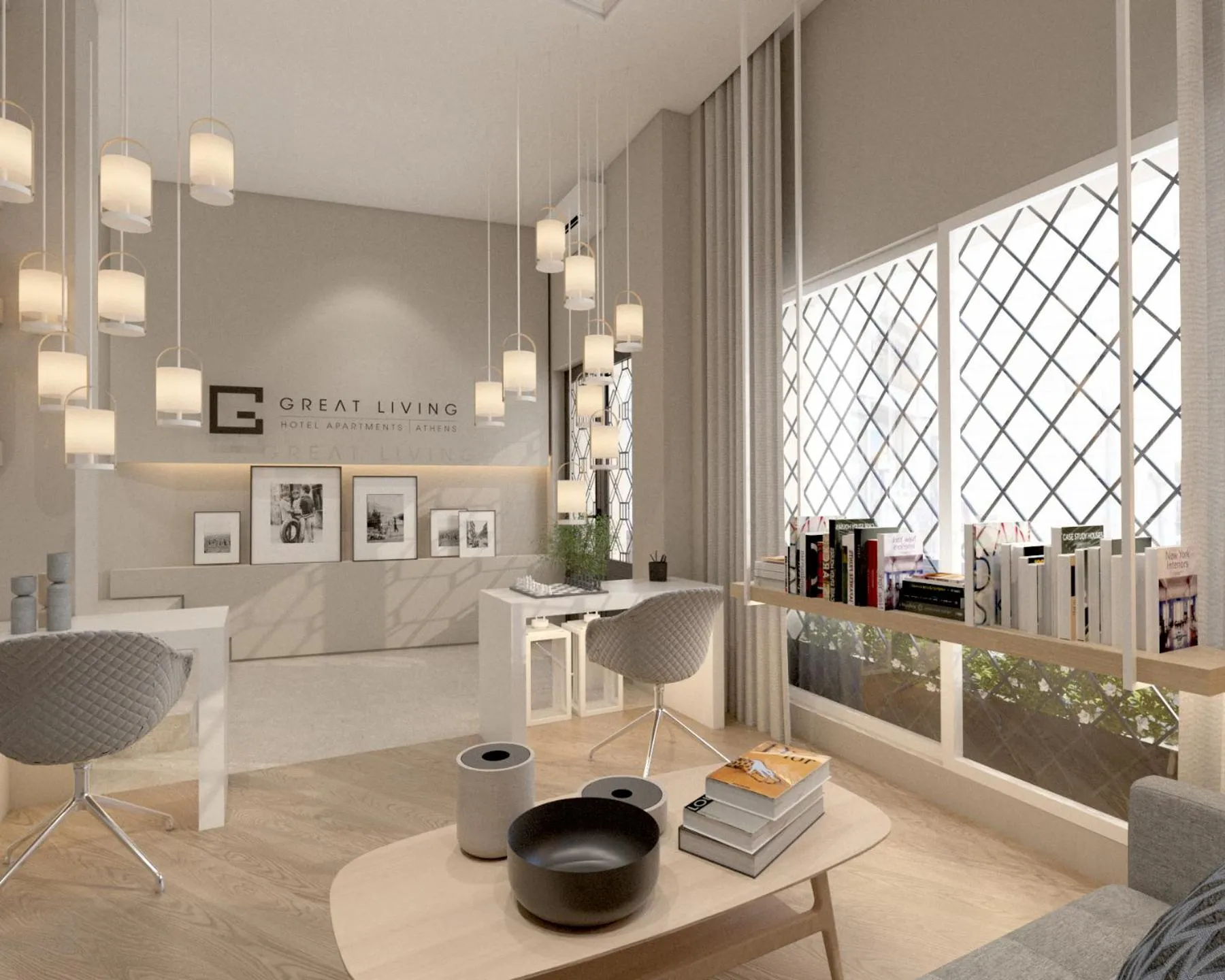 Lobby or reception in Great Living Koukaki