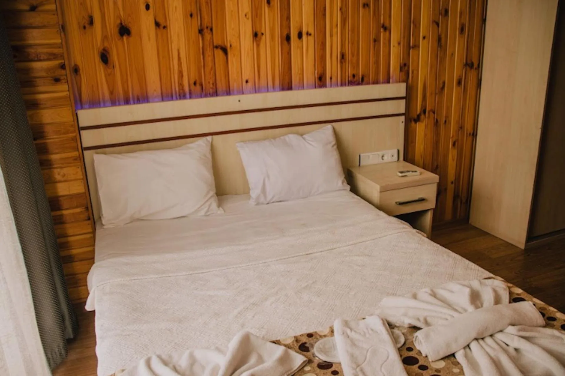 Bed in Ağva Ayışığı Otel