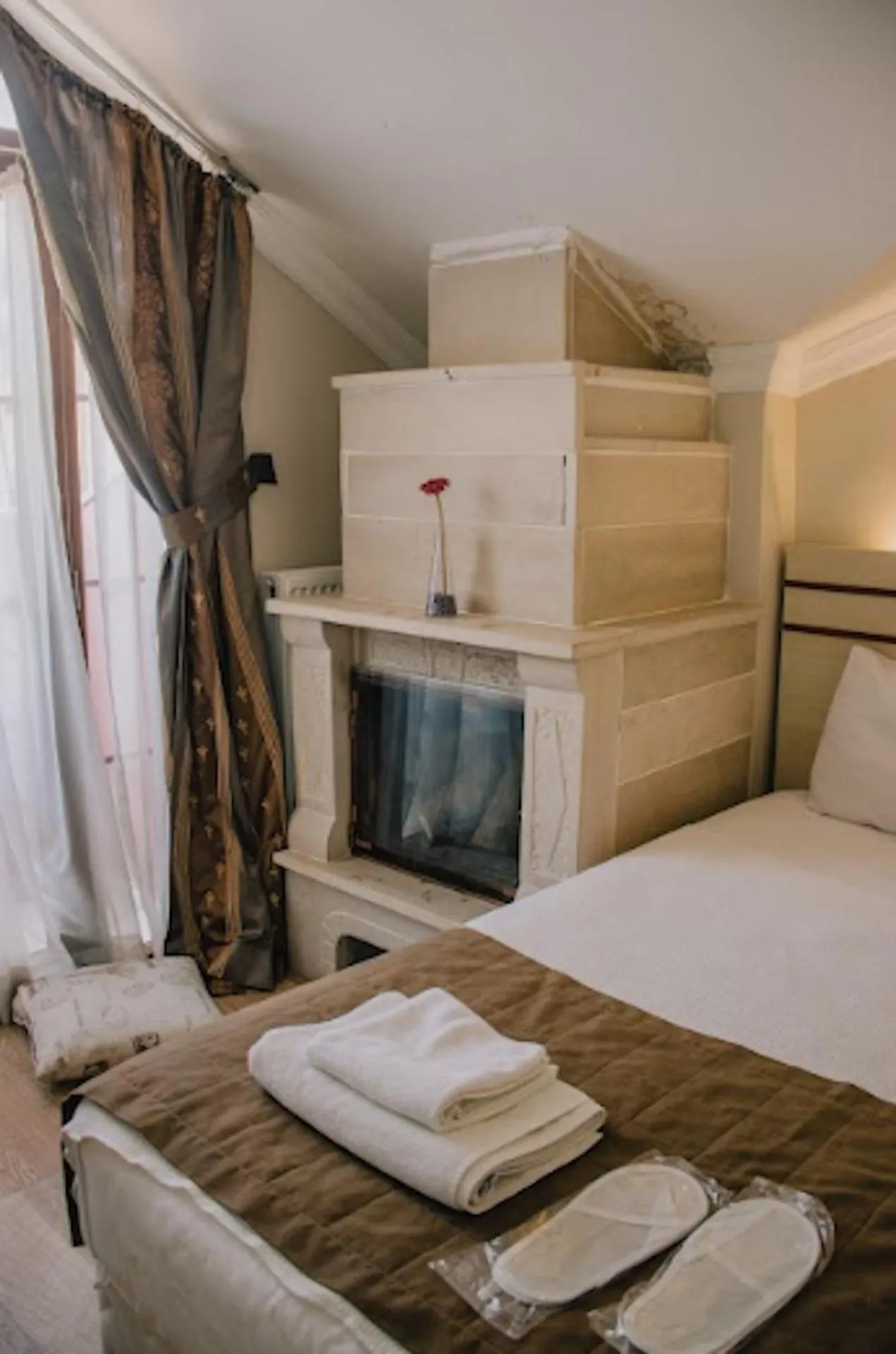 Bed in Ağva Ayışığı Otel