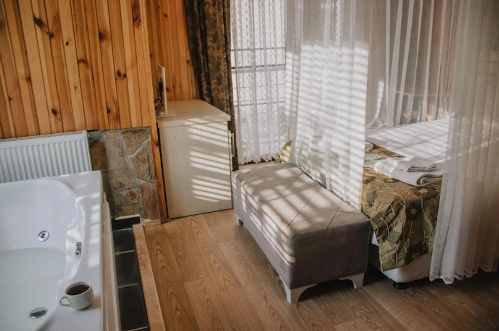 Bed in Ağva Ayışığı Otel