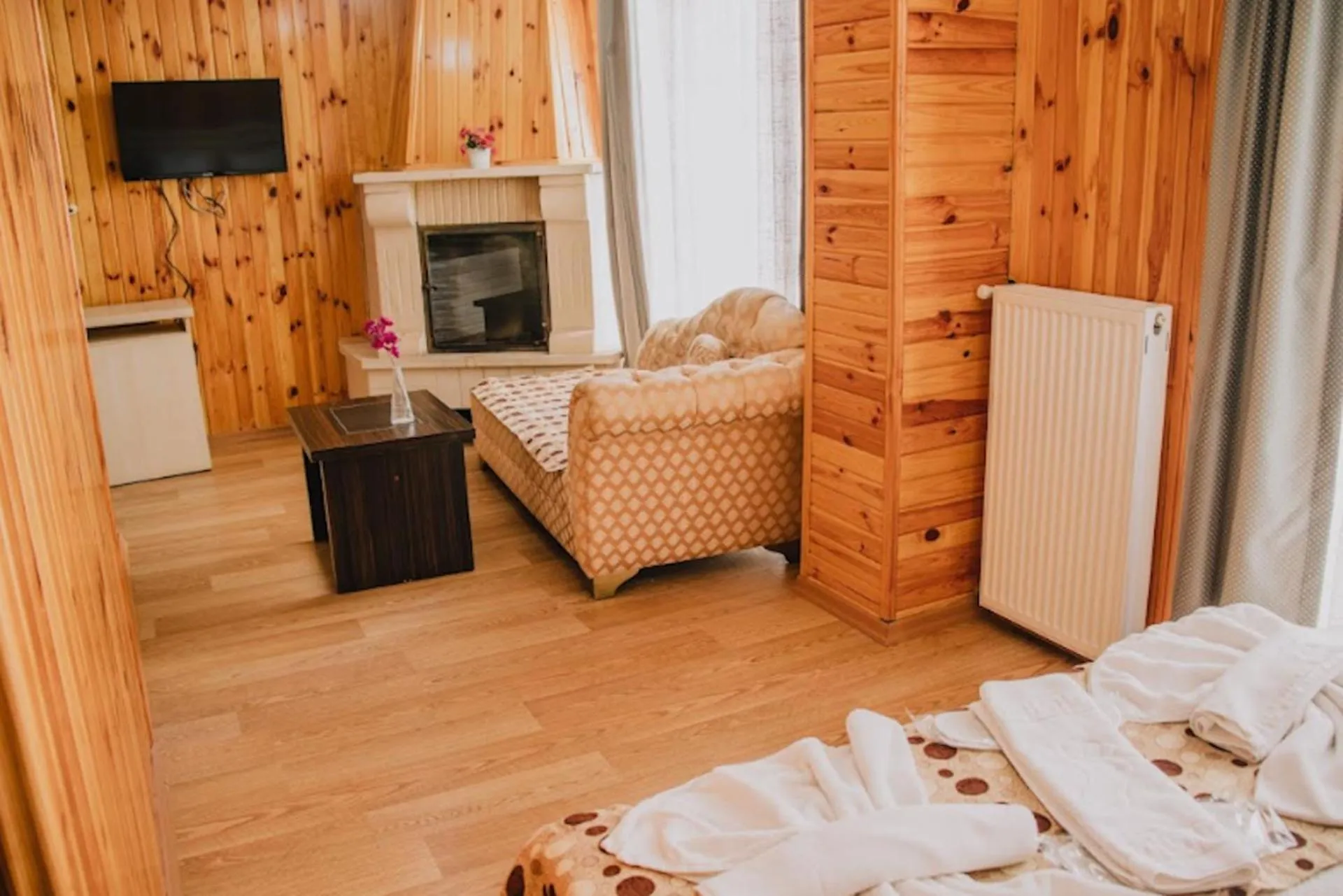 Bed in Ağva Ayışığı Otel