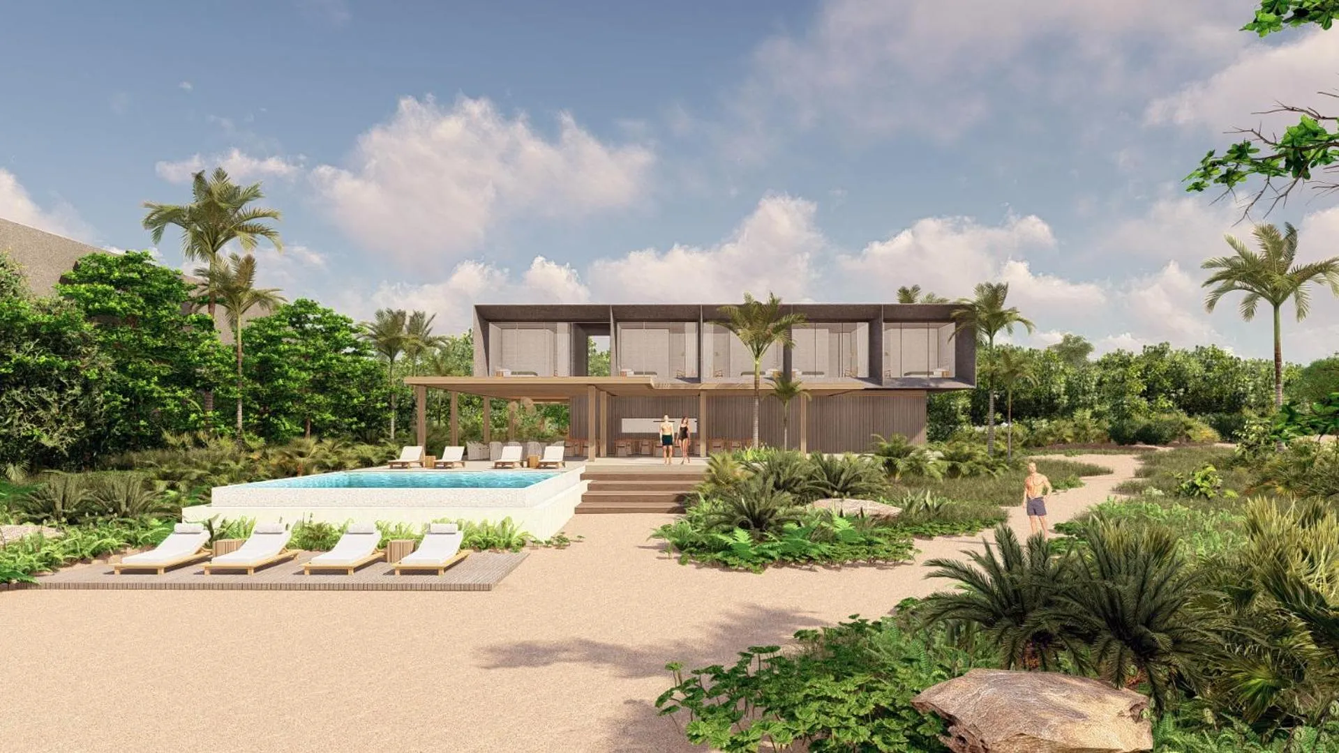 Property building in Beach Enclave