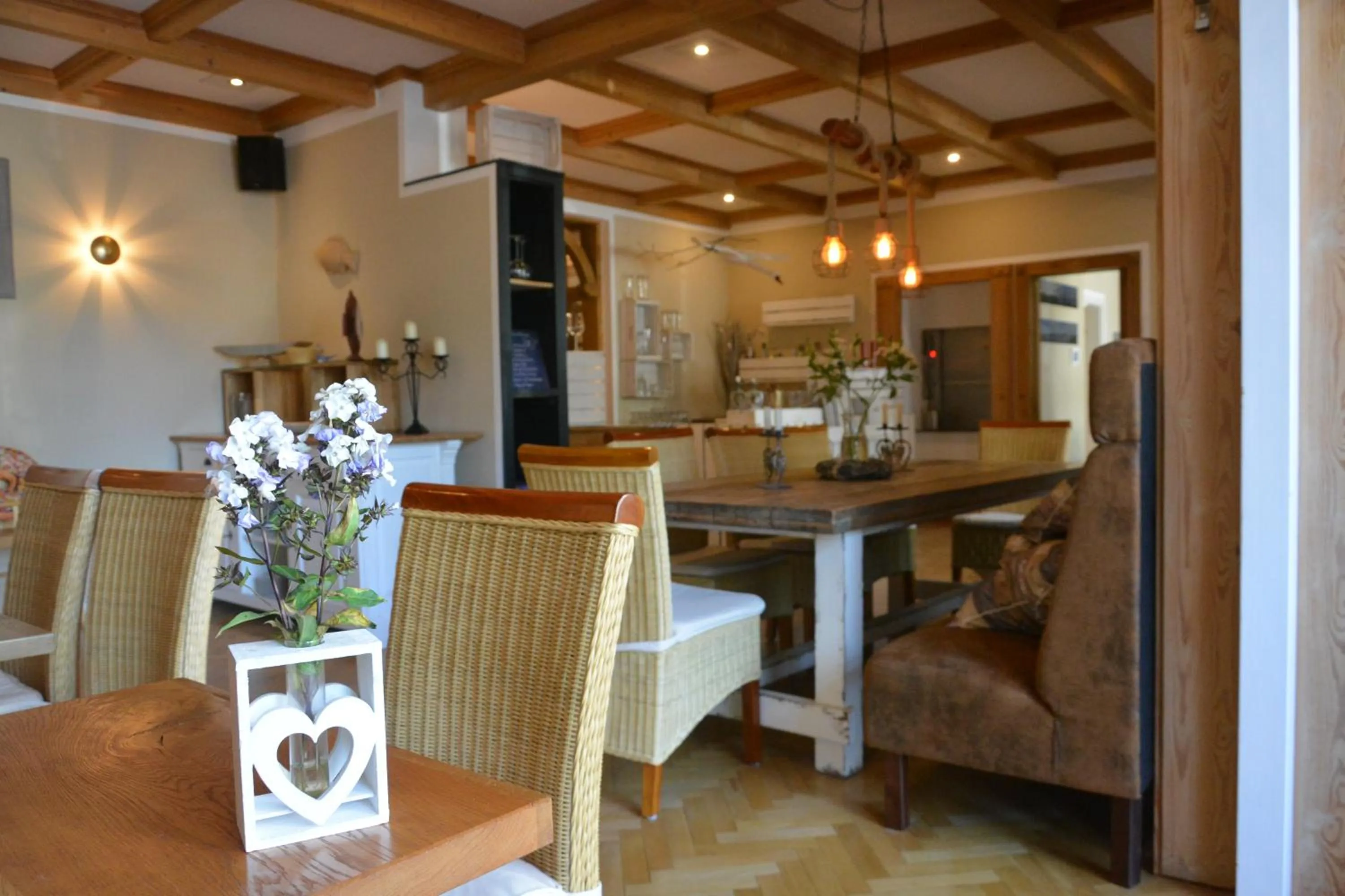 Decorative detail in Hotel Villa Schwanebeck