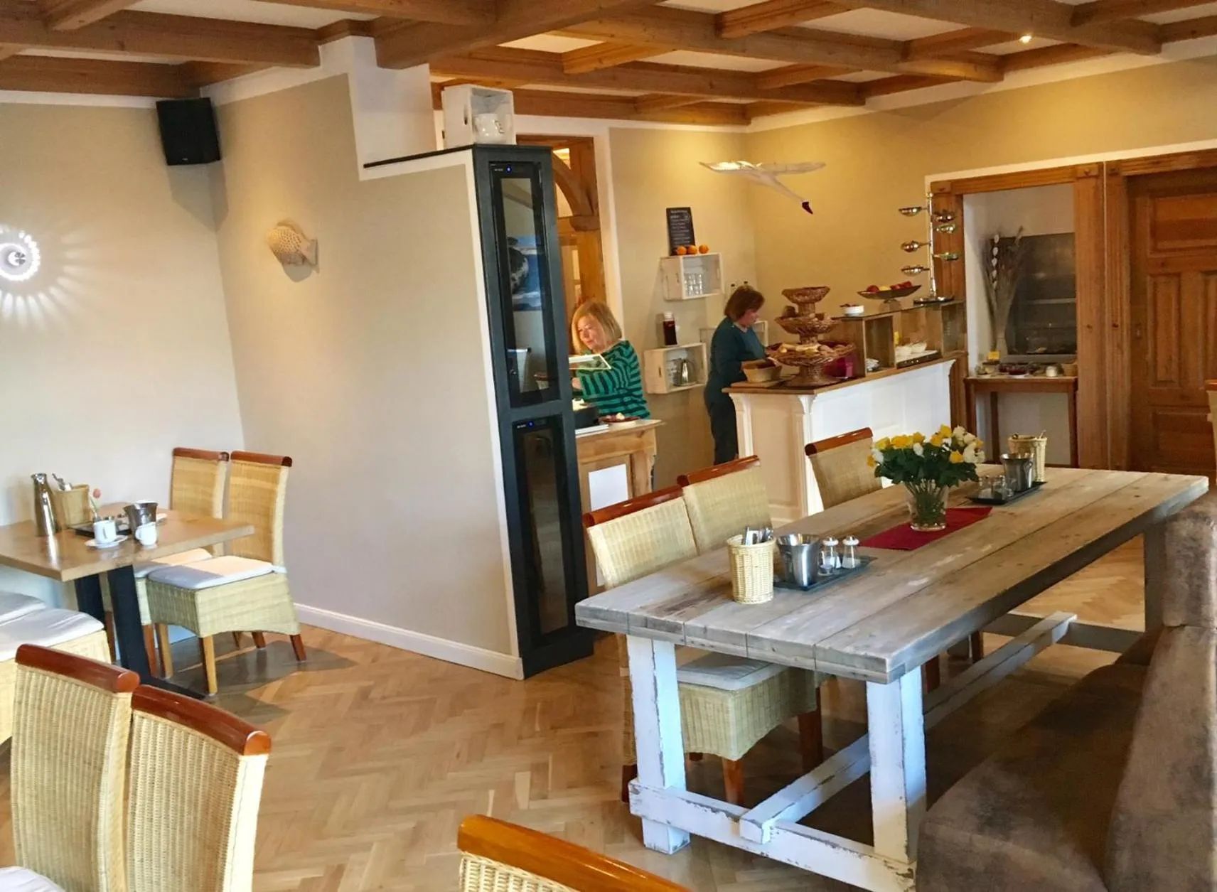 Buffet breakfast in Hotel Villa Schwanebeck