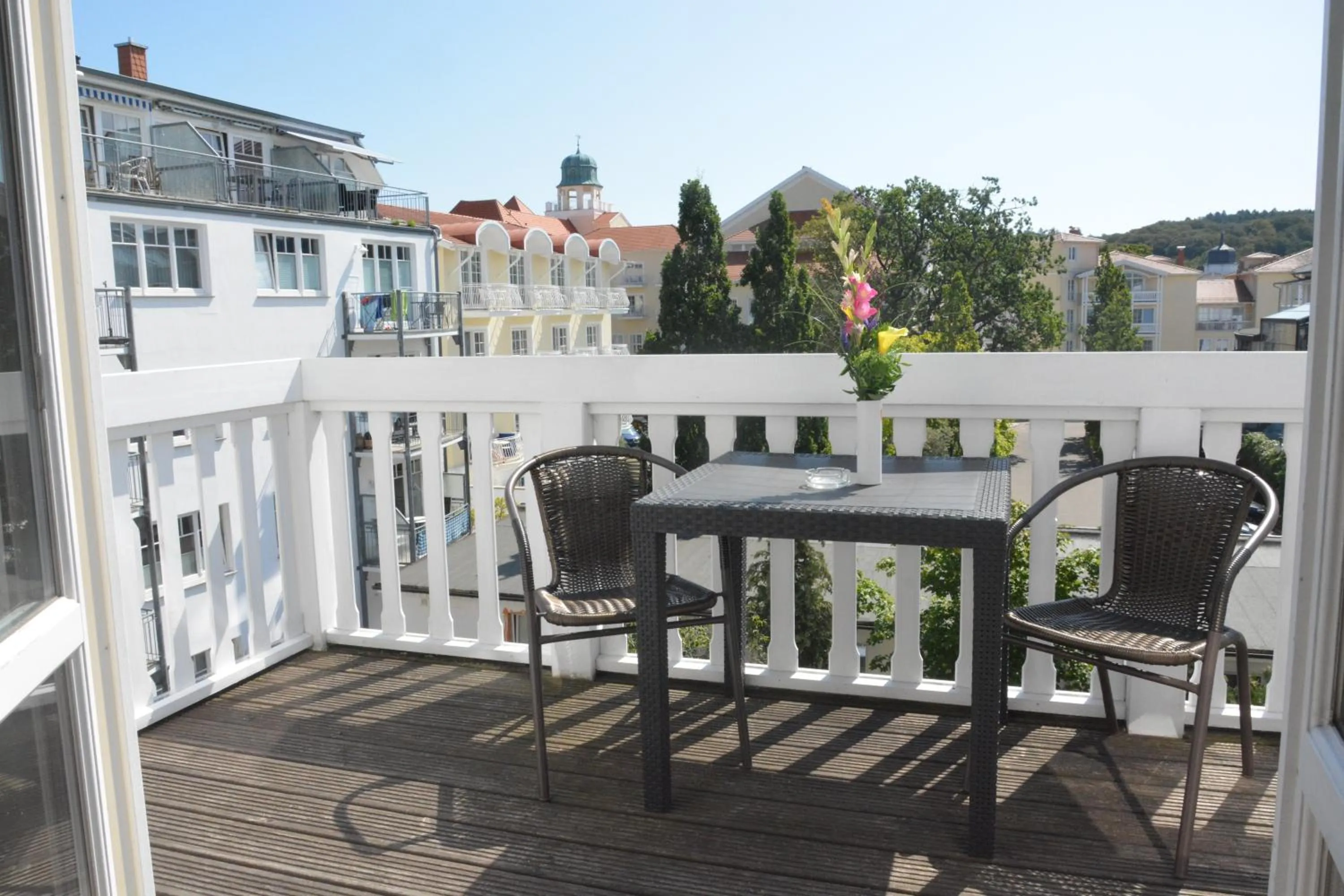 Balcony/Terrace in Hotel Villa Schwanebeck
