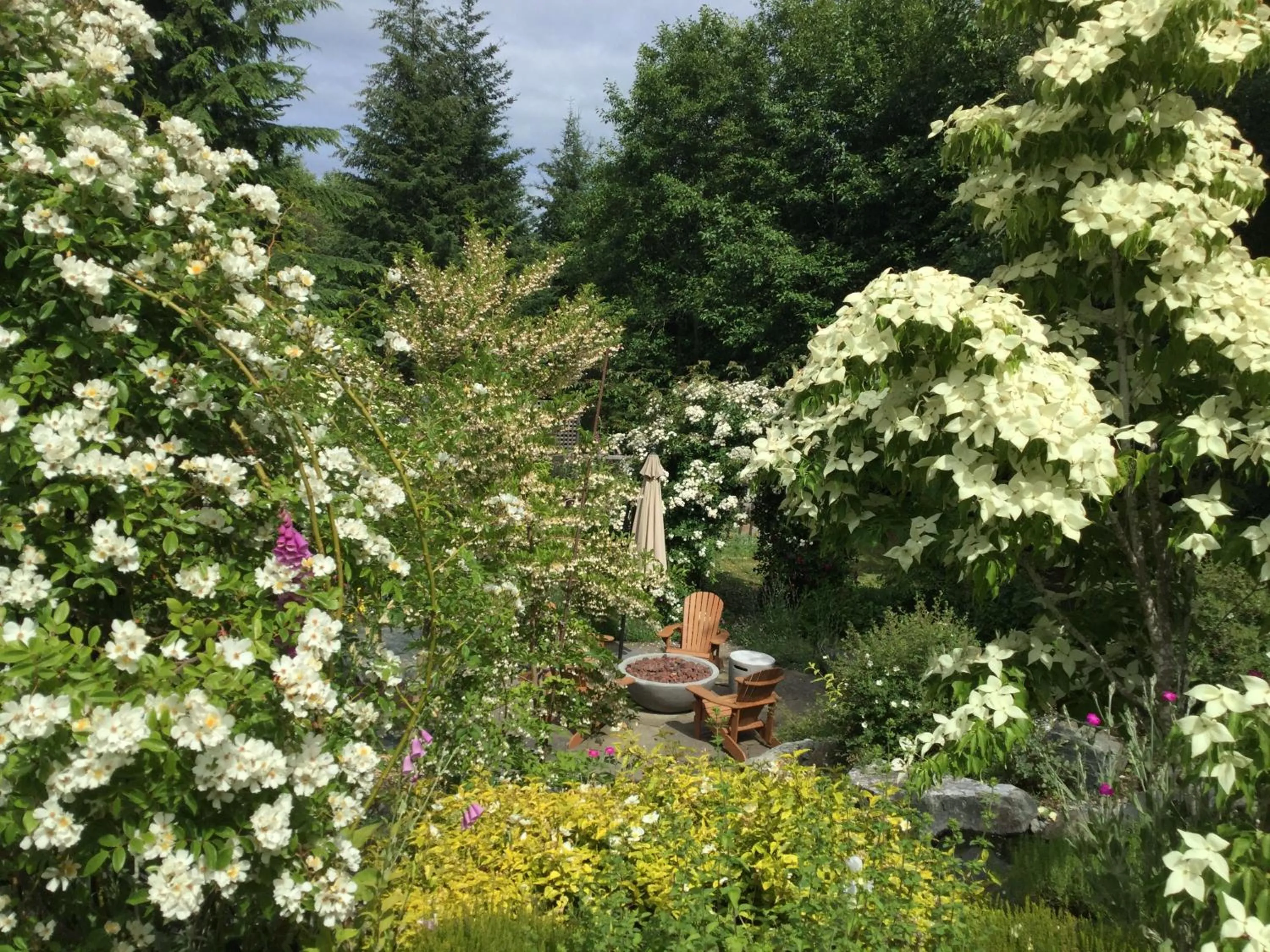 Garden in Wetherly Inn & Spa