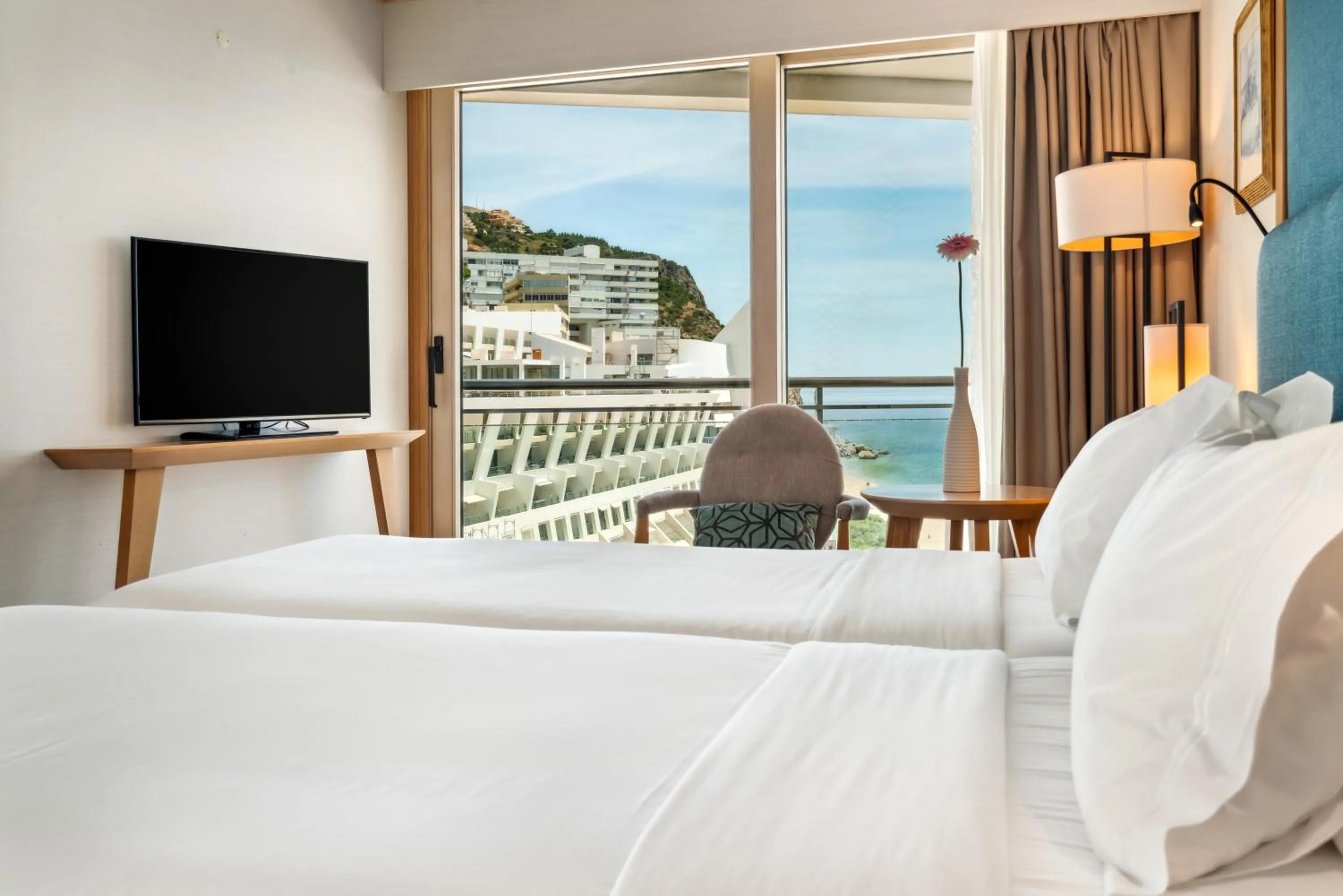 Bed in Sesimbra Oceanfront Hotel - Preferred Hotels and Resorts