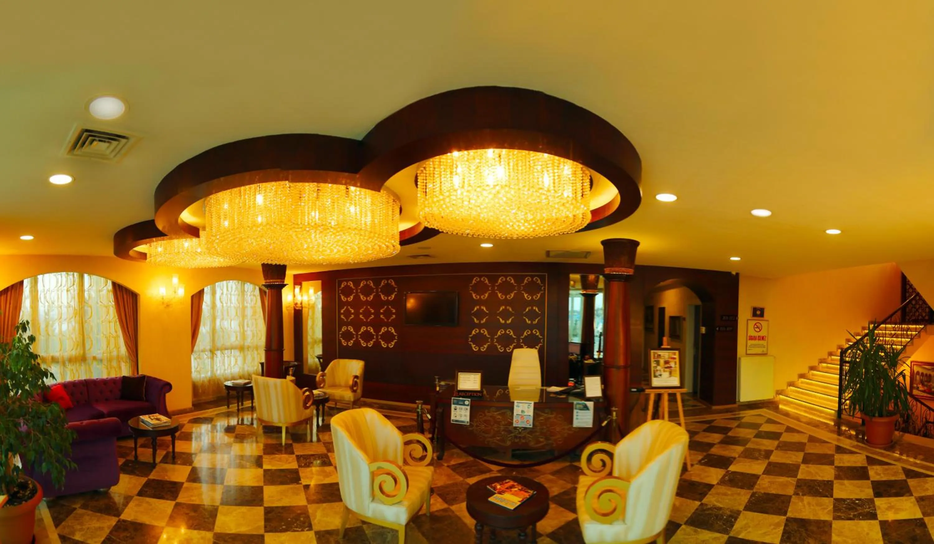 Lobby or reception in Kronos Hotel